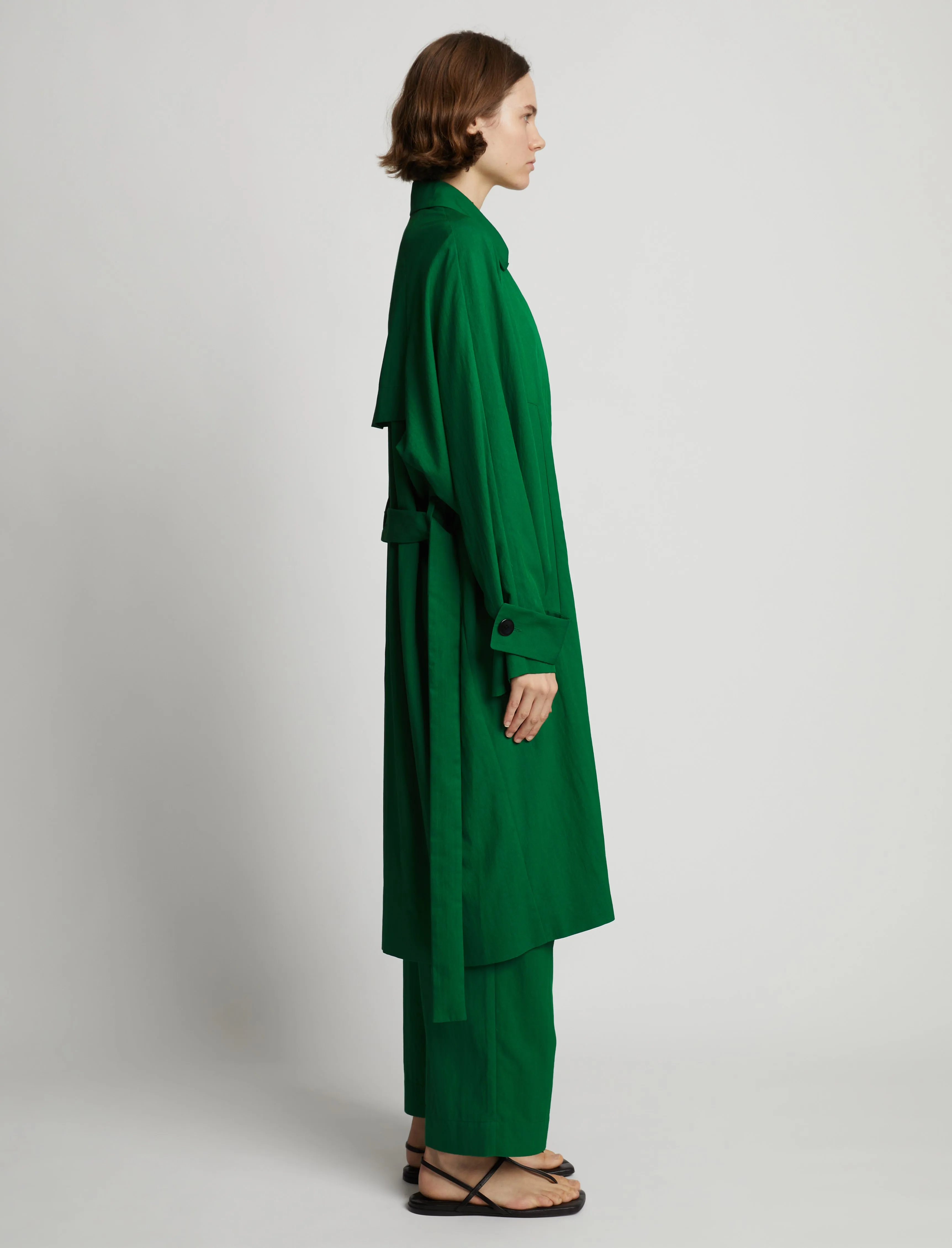 Drapey Suiting Wide Leg Pant sold by Proenza Schouler product image thumbnail 3