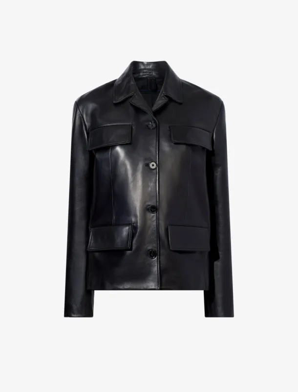 Roos Jacket in Leather sold by Proenza Schouler
