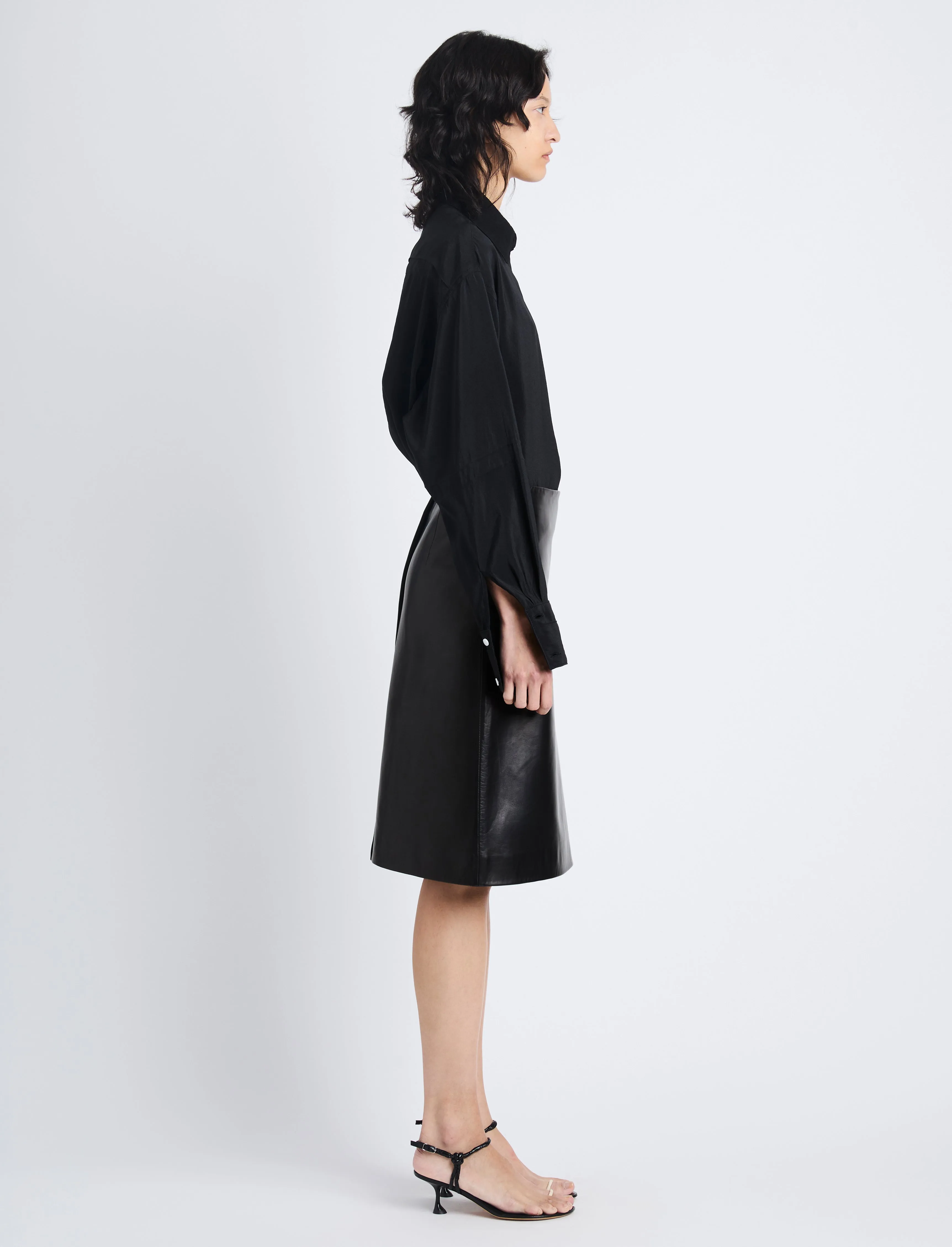 Lydia Top in Washed Habotai sold by Proenza Schouler product image thumbnail 3