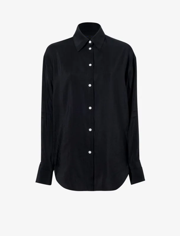 Lydia Top in Washed Habotai made by Proenza Schouler