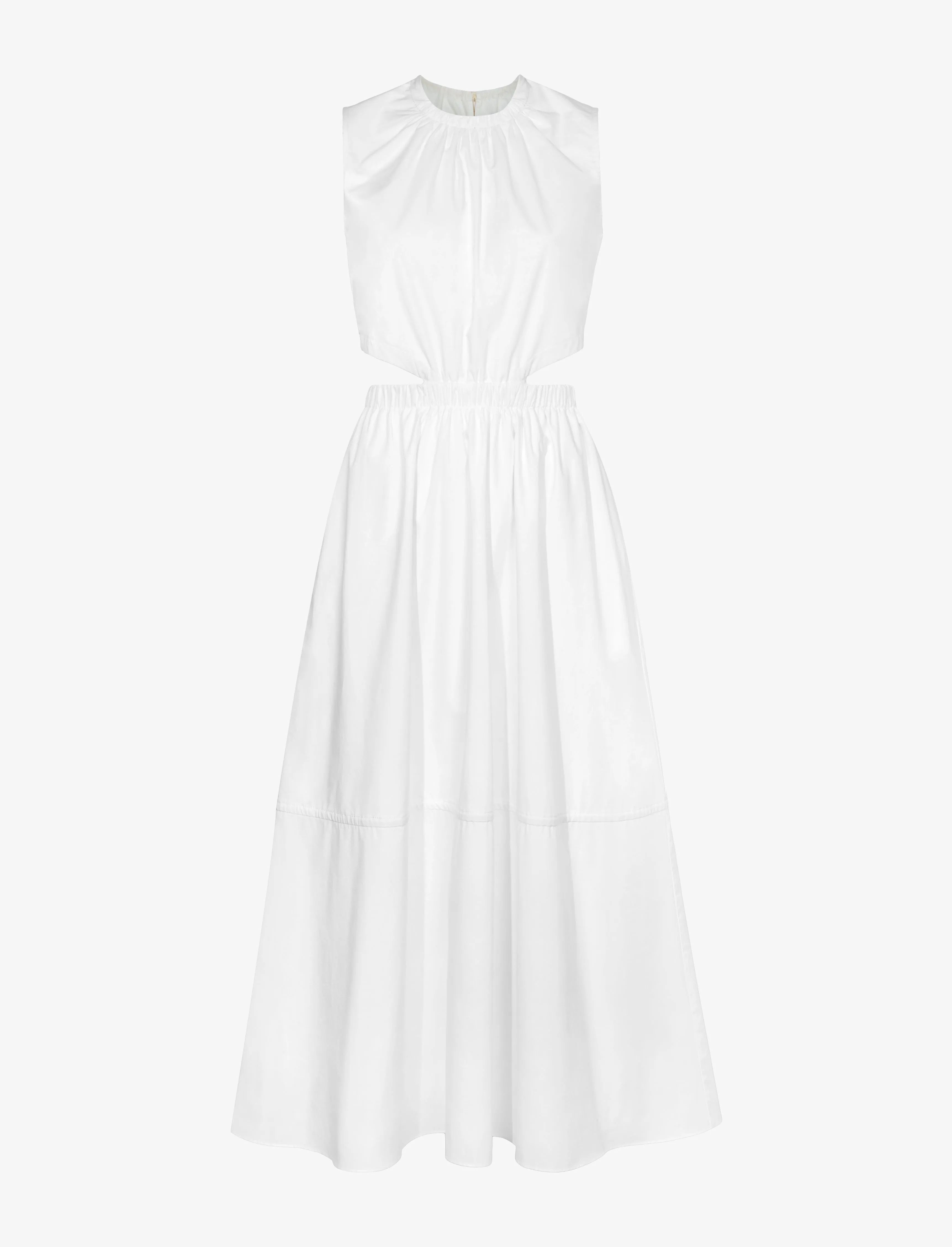 Poplin Cut Out Midi Dress sold by Proenza Schouler