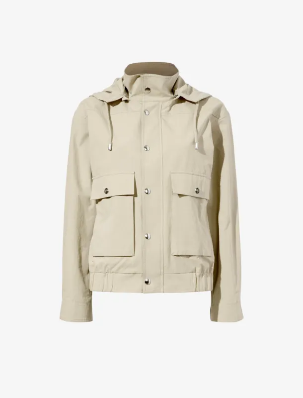 Windsor Jacket in Rumpled Cotton made by Proenza Schouler