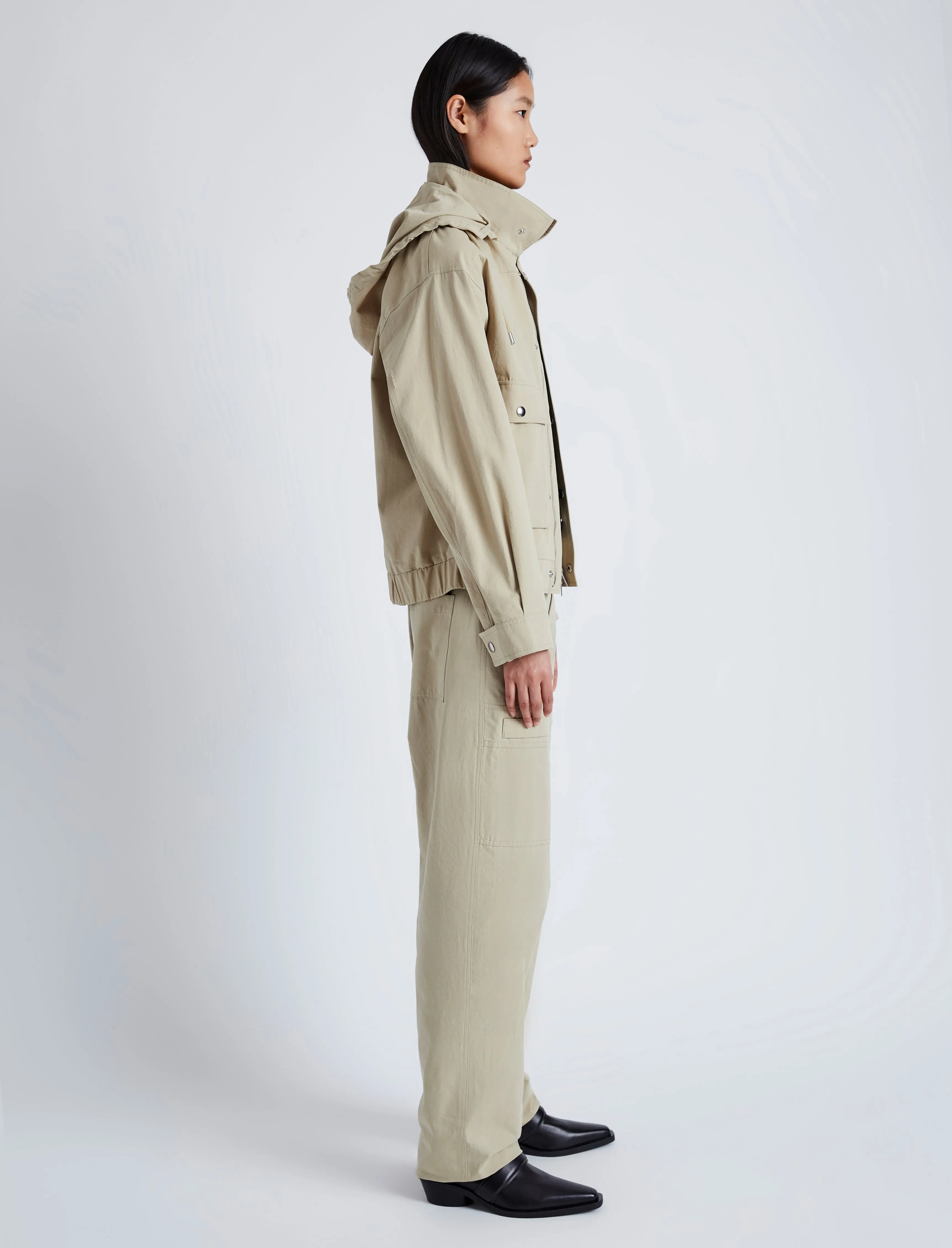 Windsor Jacket in Rumpled Cotton sold by Proenza Schouler product image thumbnail 4