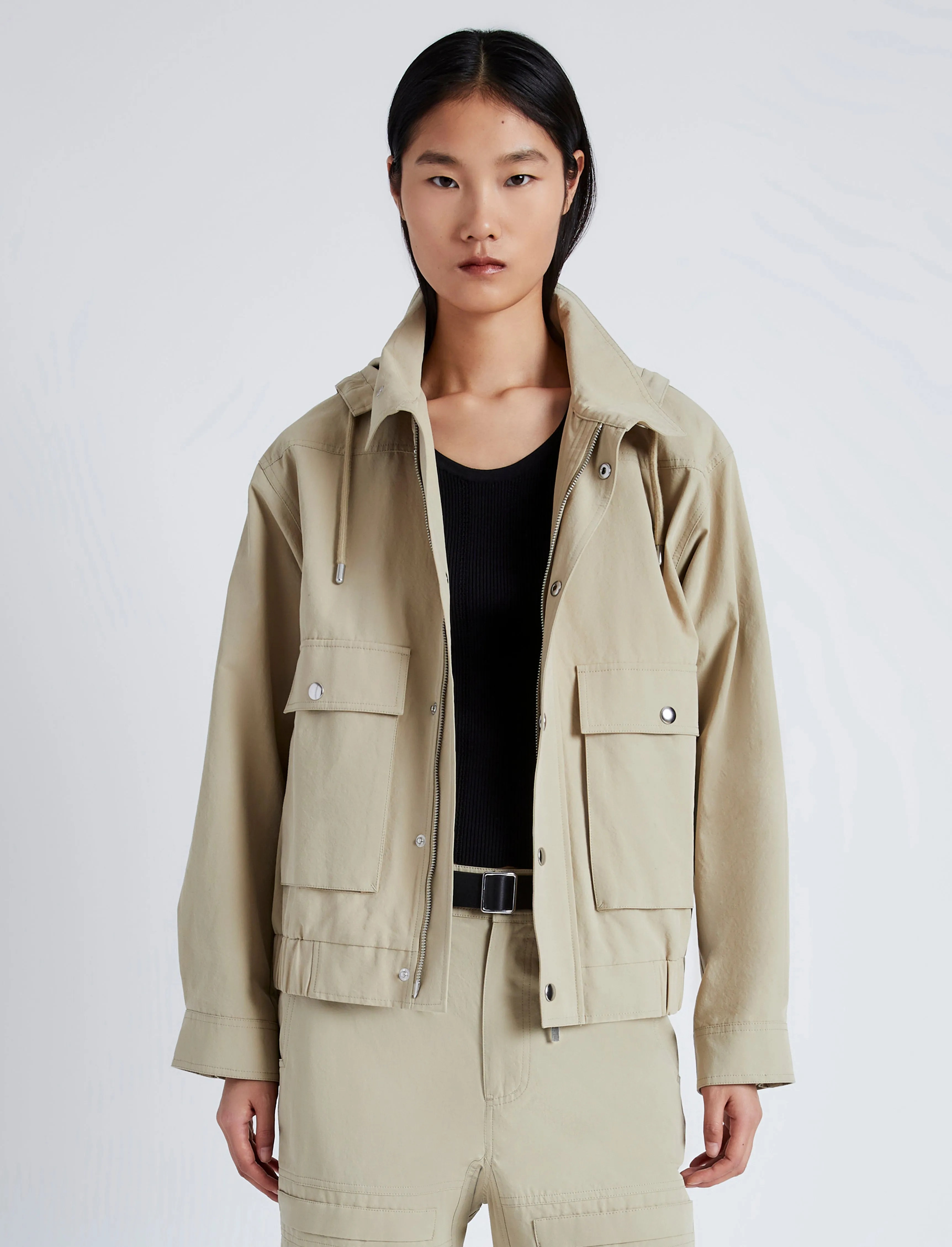 Windsor Jacket in Rumpled Cotton sold by Proenza Schouler product image thumbnail 2