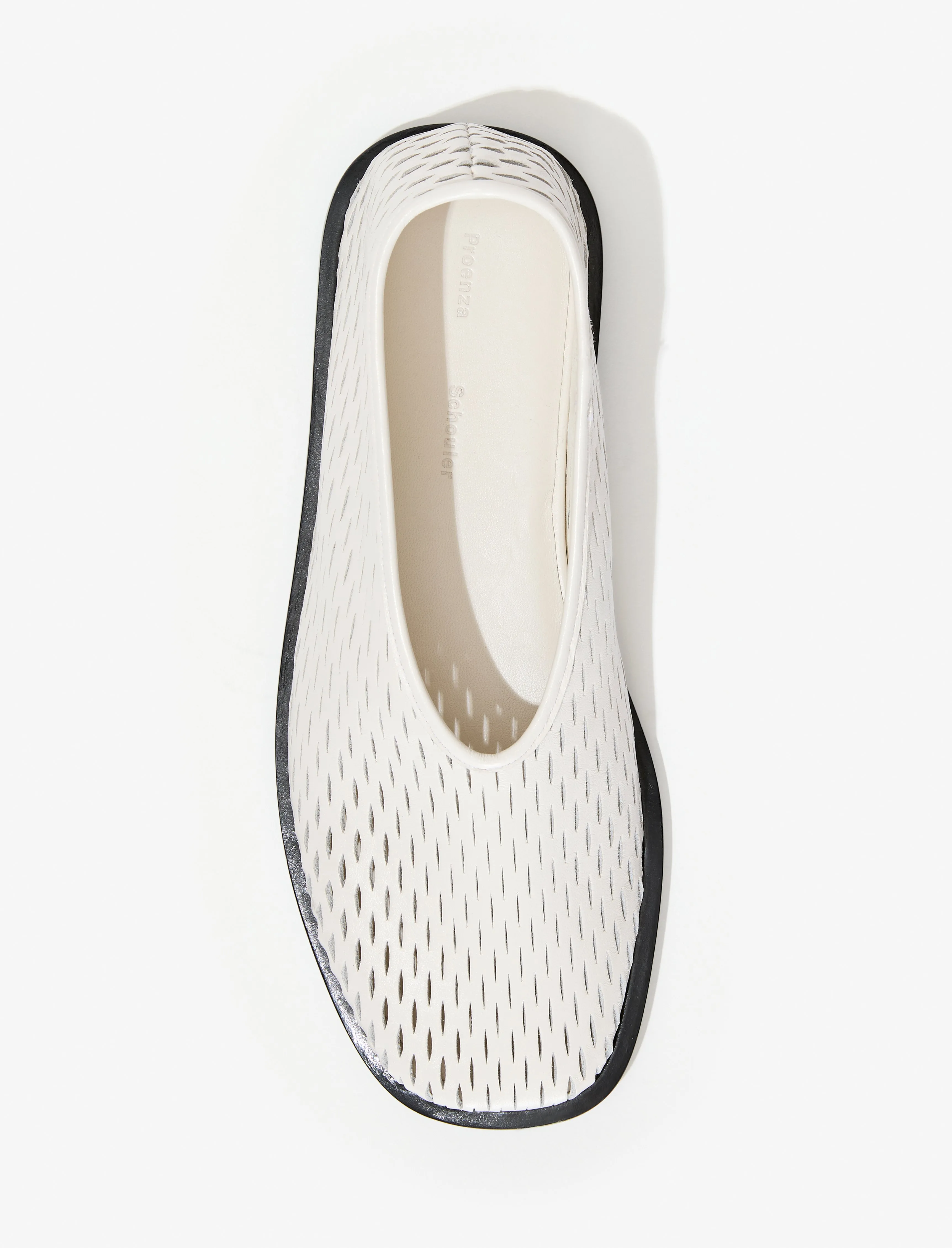 Square Perforated Slippers sold by Proenza Schouler product image thumbnail 4