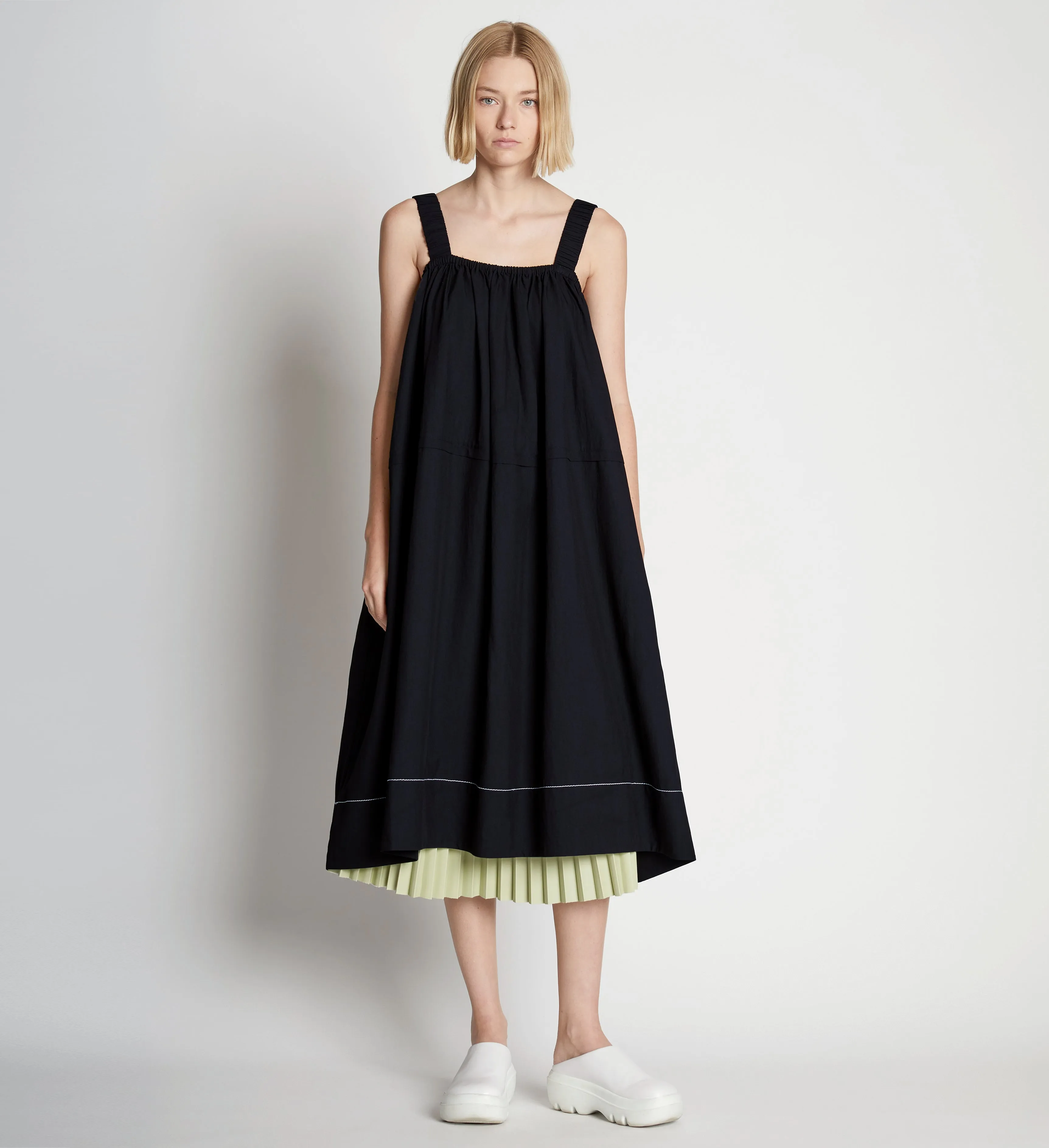 Drapey Suiting Belted Dress sold by Proenza Schouler product image thumbnail 2