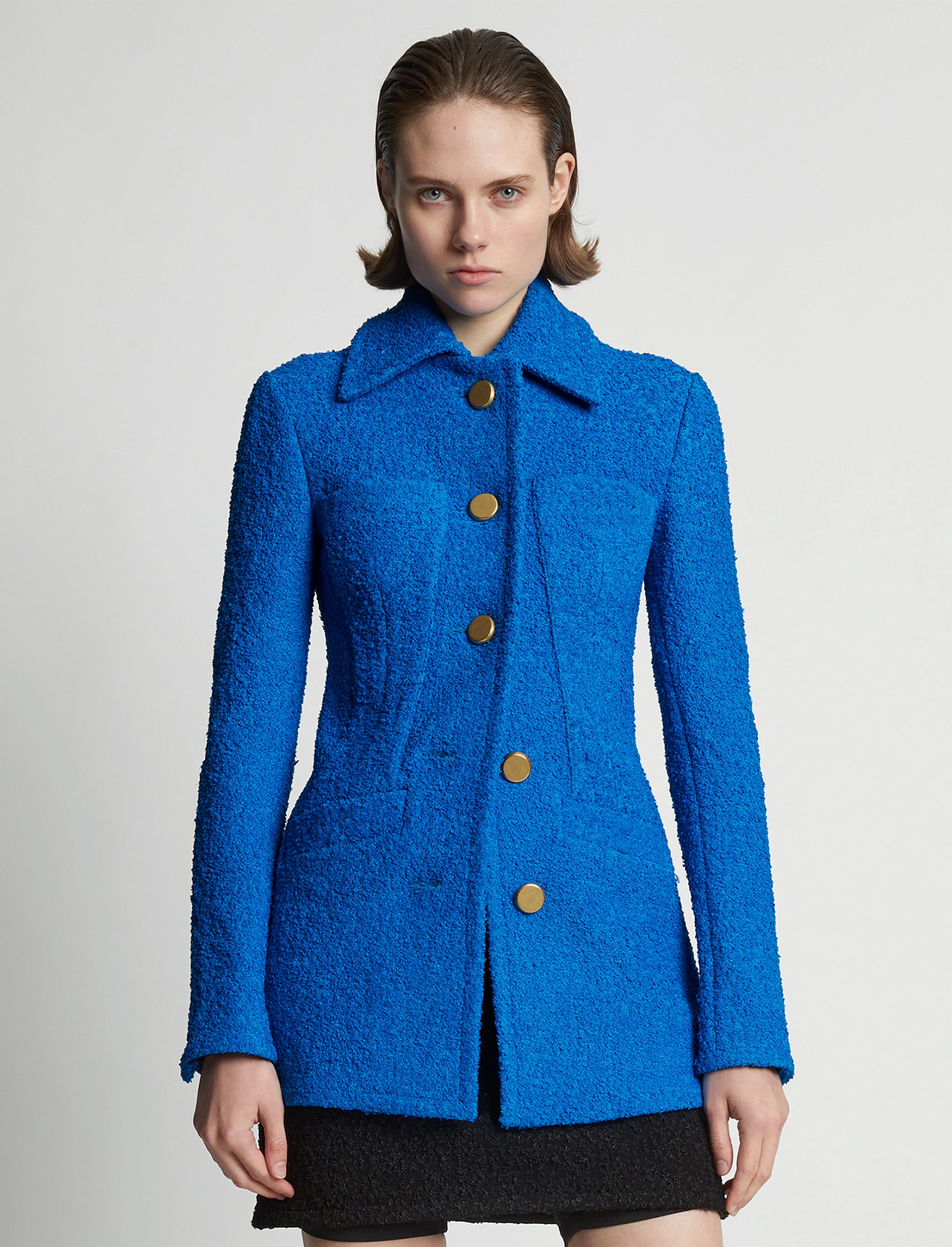 Boucle Tweed Jacket sold by Proenza Schouler product image thumbnail 2