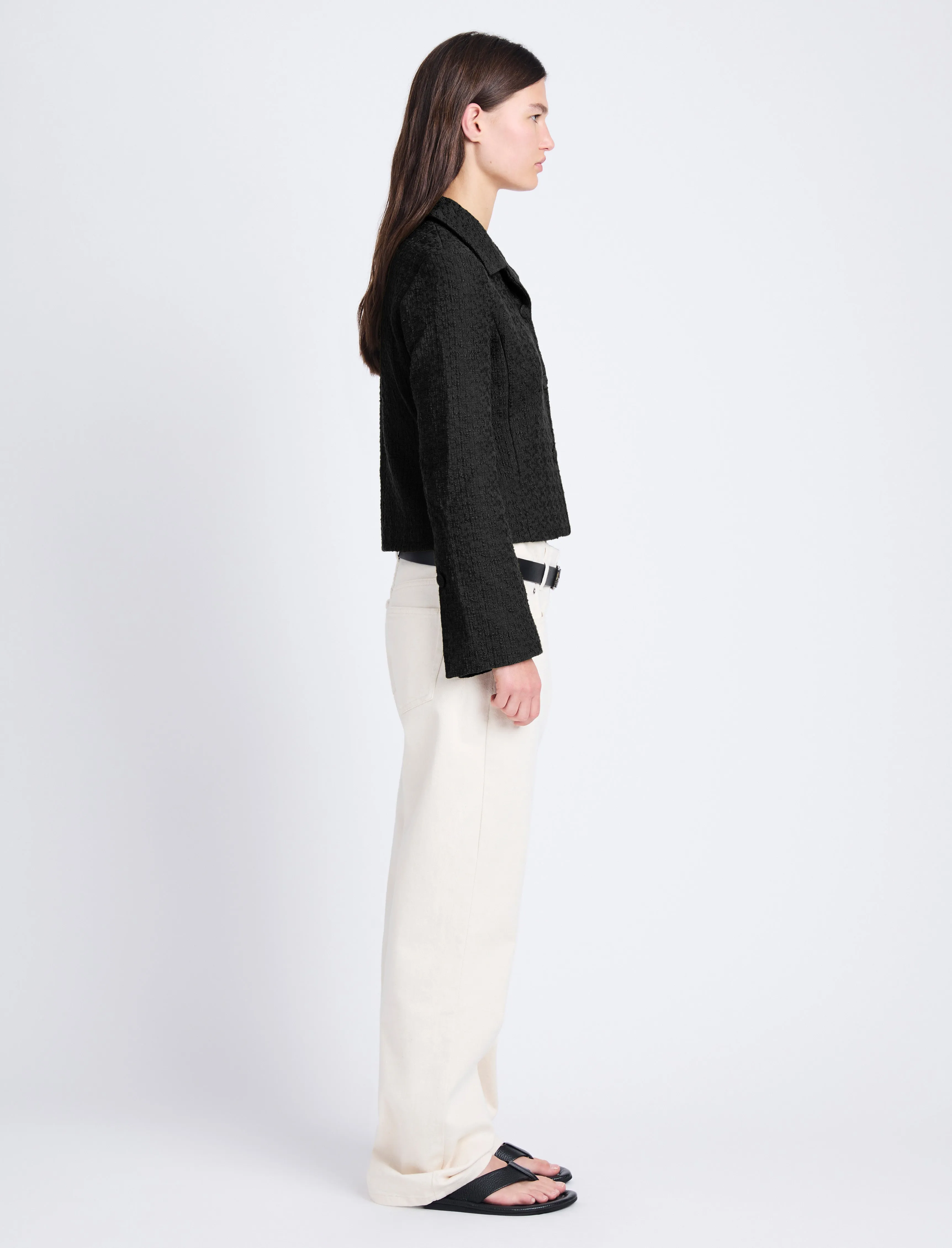 Quinn Jacket in Tweed sold by Proenza Schouler product image thumbnail 4