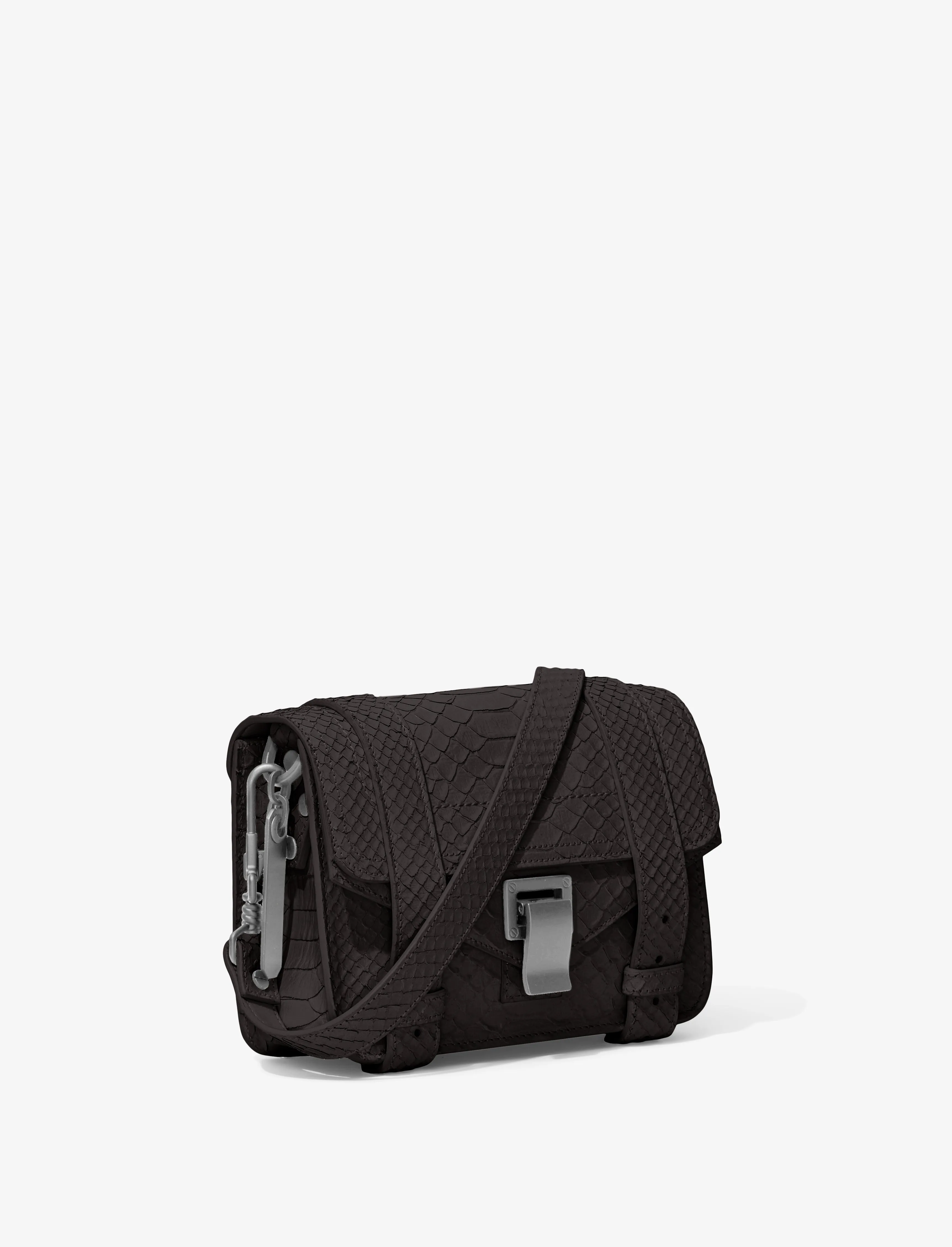 PS1 Mini Crossbody Bag in Carved Python sold by Proenza Schouler product image thumbnail 3
