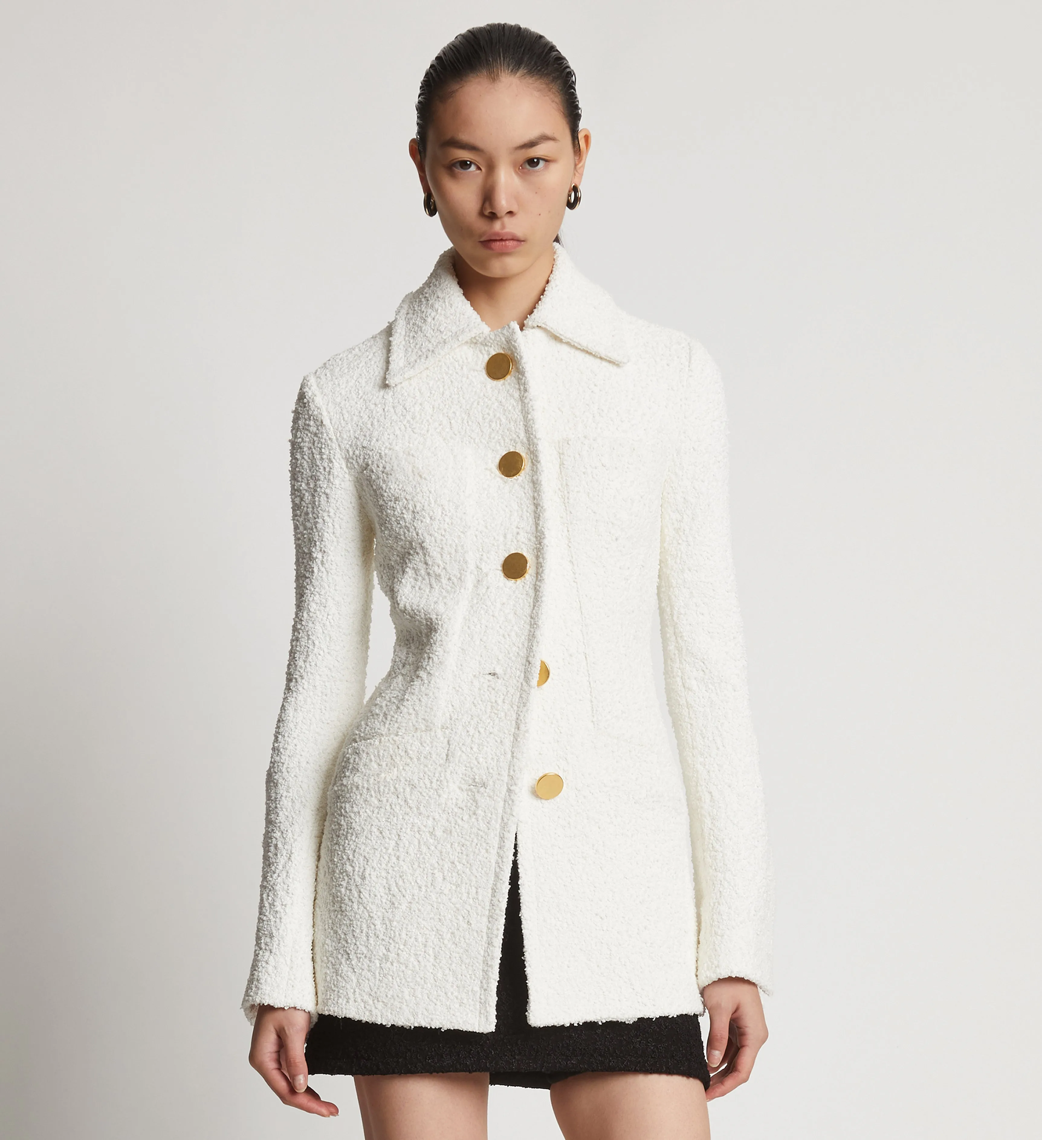 Boucle Tweed Jacket sold by Proenza Schouler product image thumbnail 2