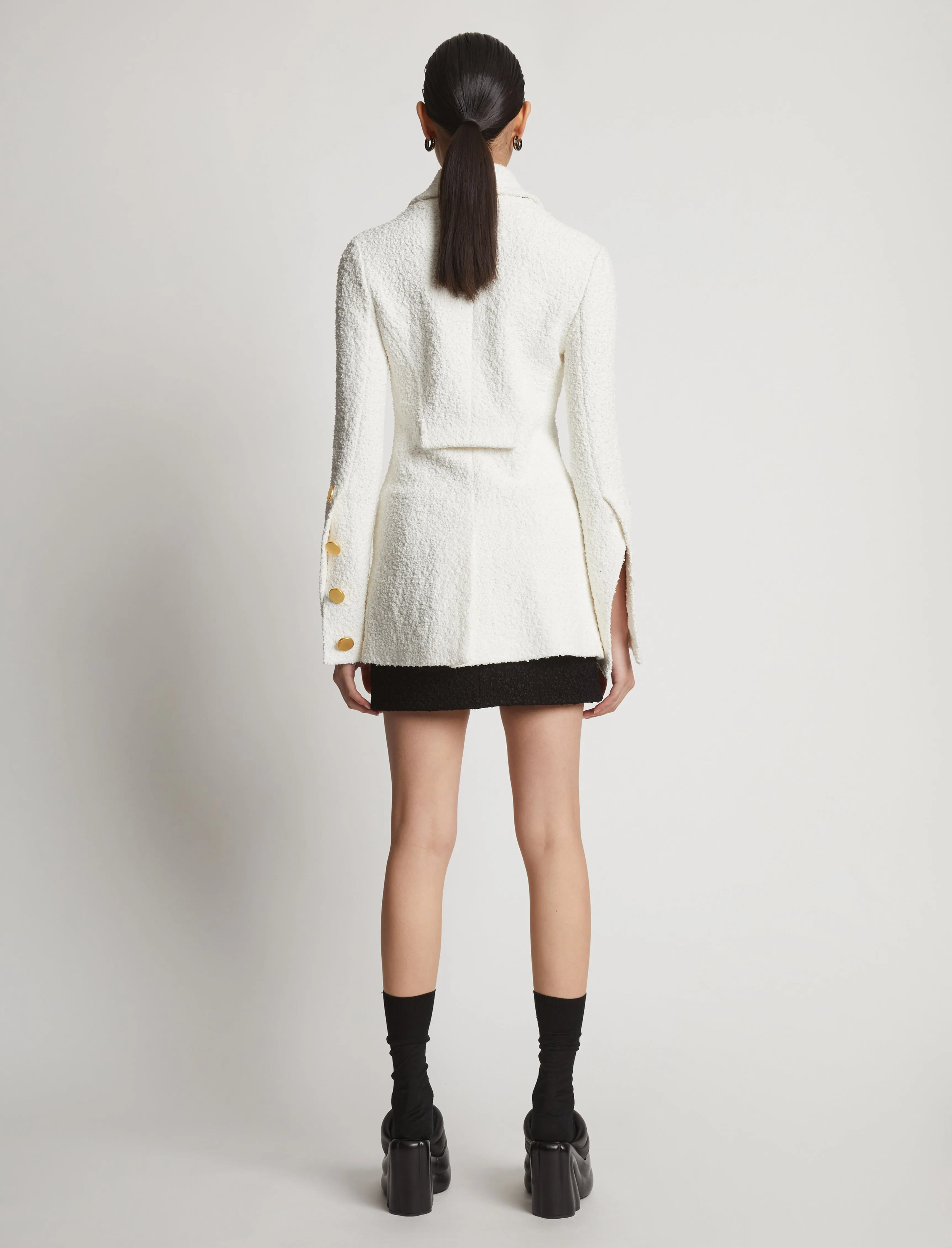 Boucle Tweed Jacket sold by Proenza Schouler product image thumbnail 5