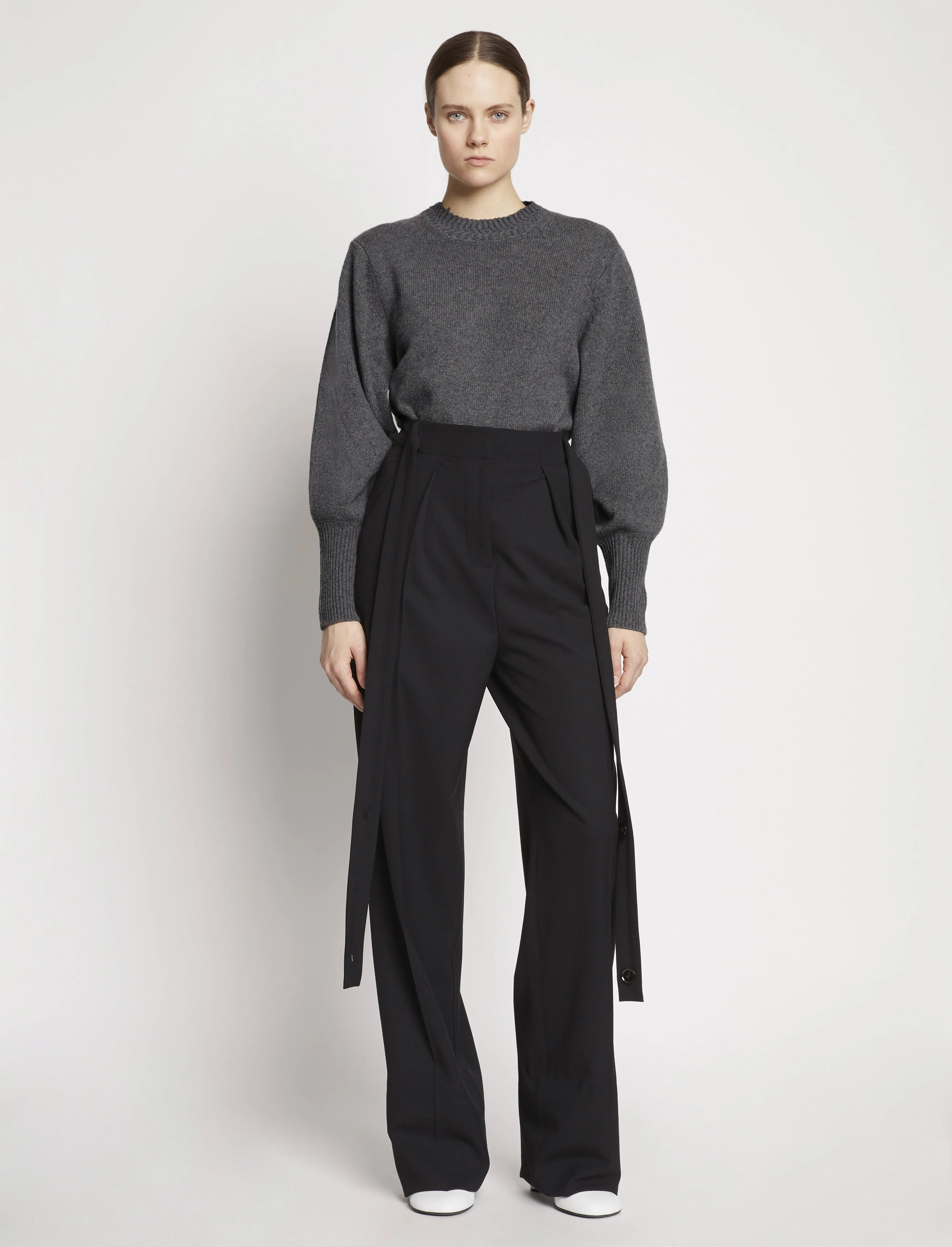 Eco Cashmere Balloon Sleeve Sweater sold by Proenza Schouler product image thumbnail 3