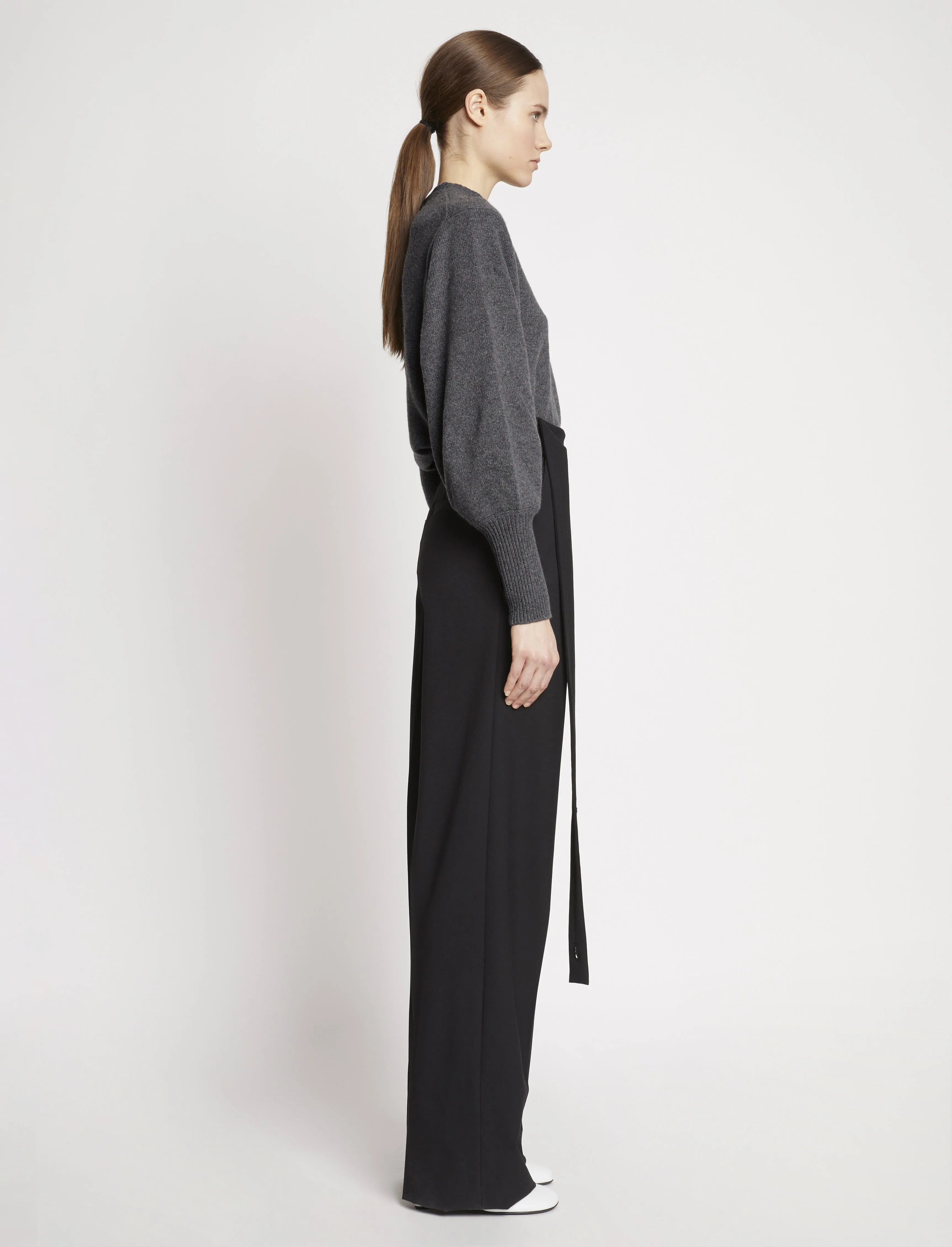 Eco Cashmere Balloon Sleeve Sweater sold by Proenza Schouler product image thumbnail 4