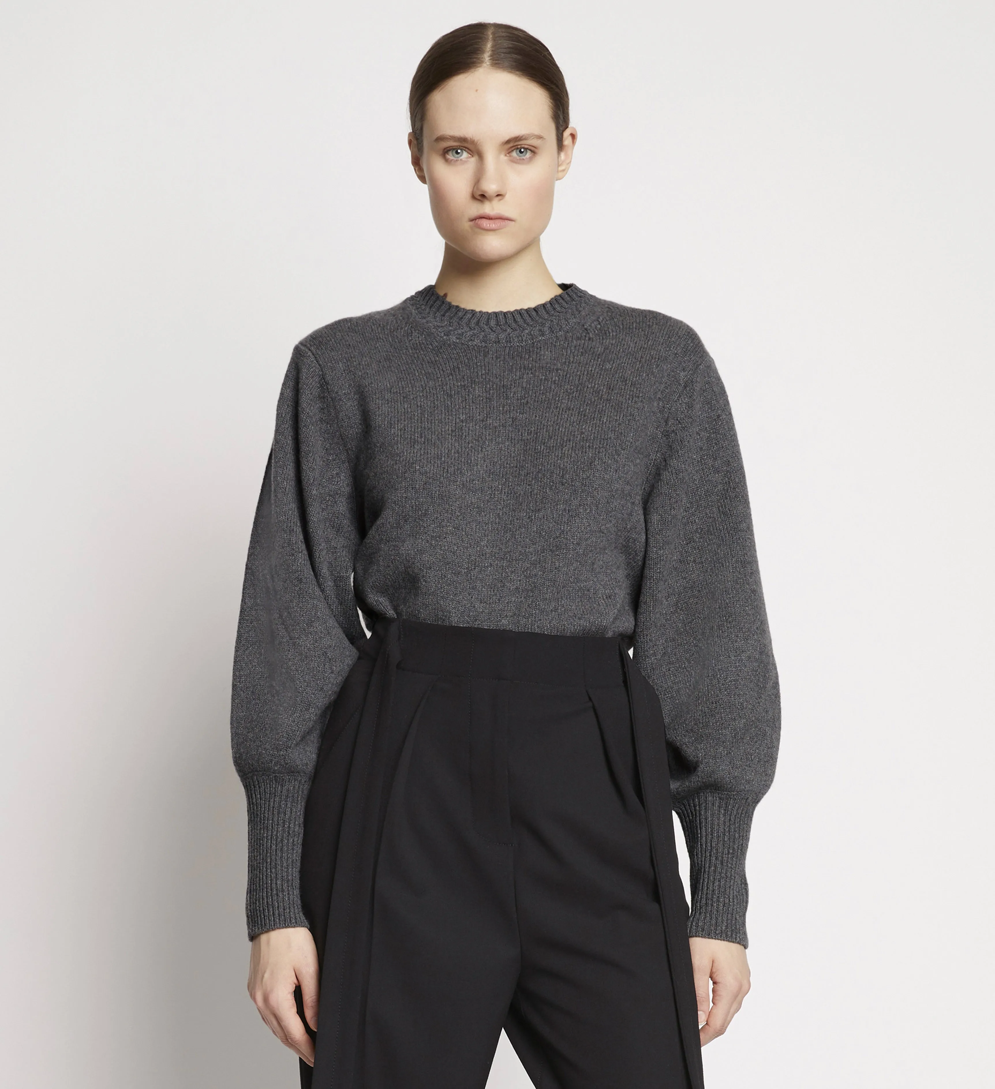 Eco Cashmere Balloon Sleeve Sweater sold by Proenza Schouler product image thumbnail 2