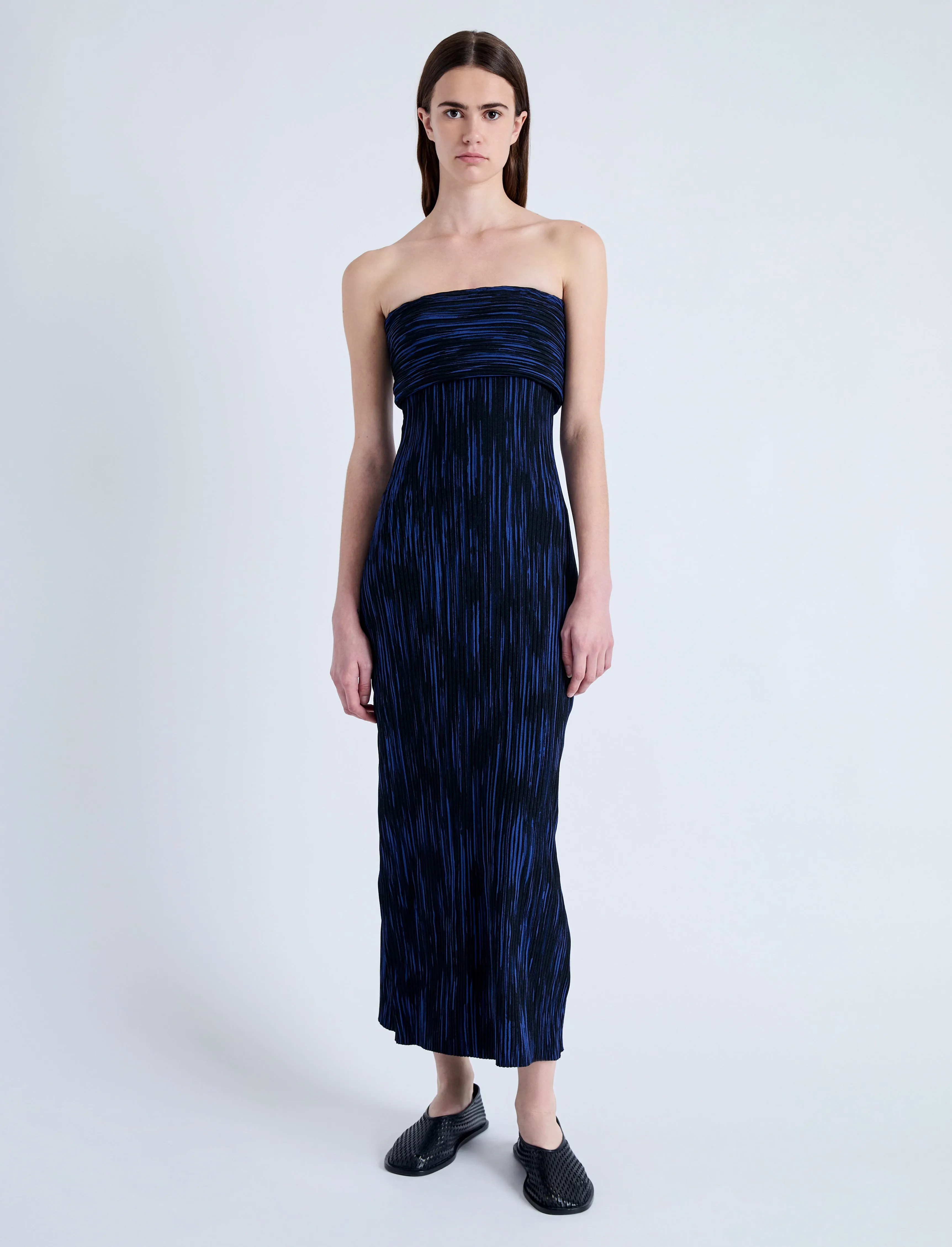 Ward Knit Dress in Printed Rib sold by Proenza Schouler product image thumbnail 2