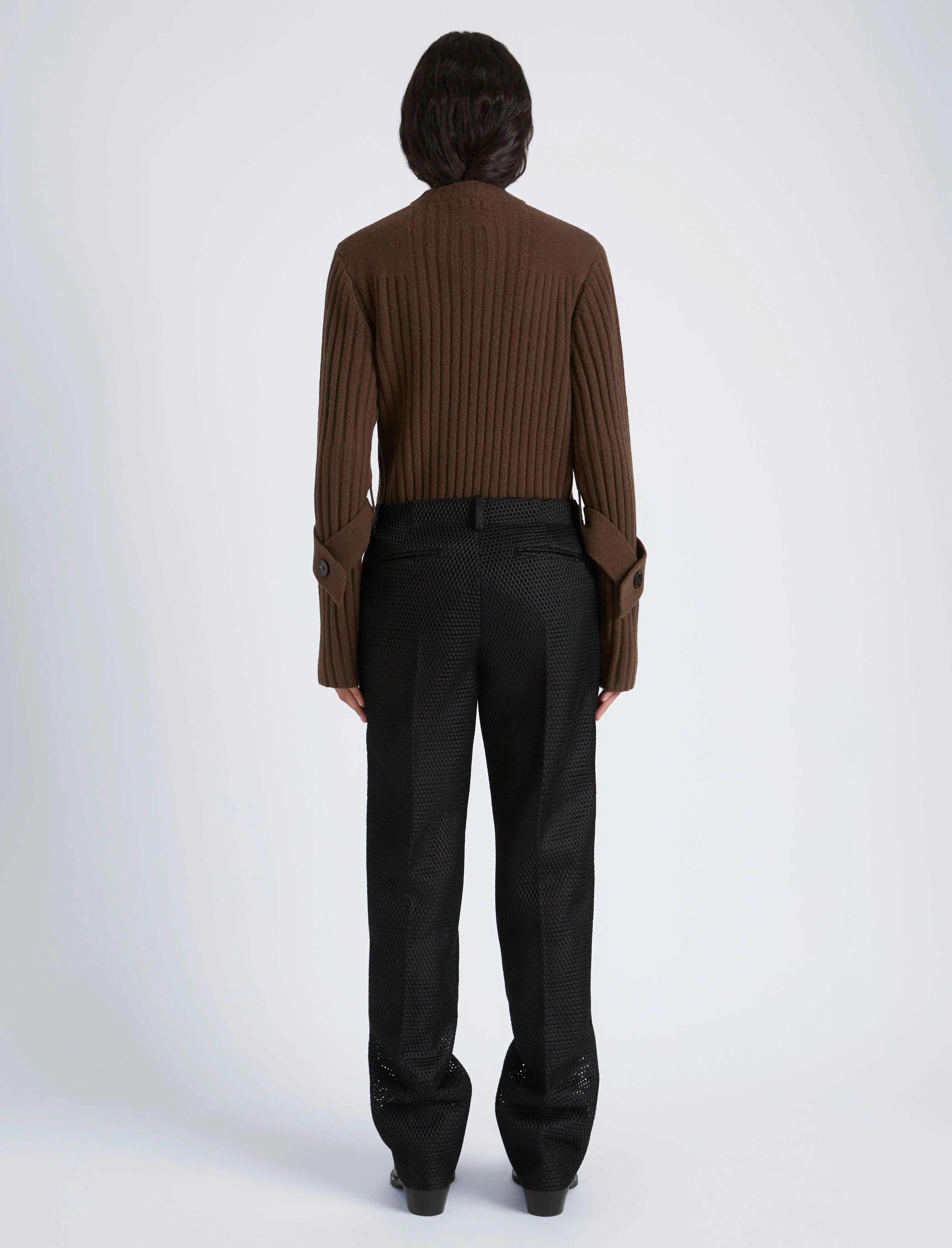 Verona Sweater in Midweight Cashmere Rib sold by Proenza Schouler product image thumbnail 5