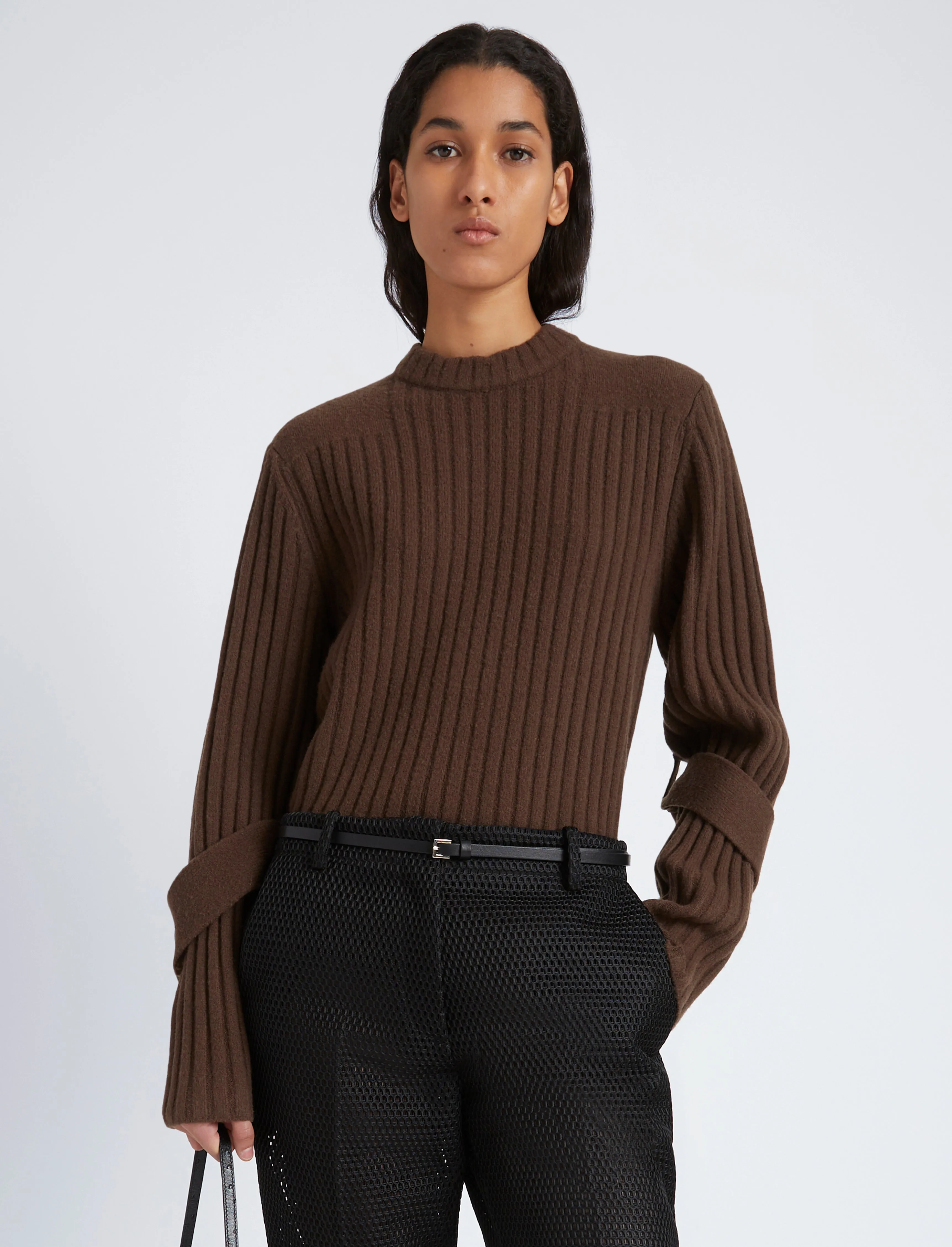 Verona Sweater in Midweight Cashmere Rib sold by Proenza Schouler product image thumbnail 2