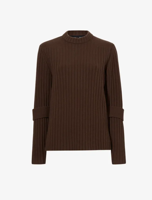 Verona Sweater in Midweight Cashmere Rib sold by Proenza Schouler