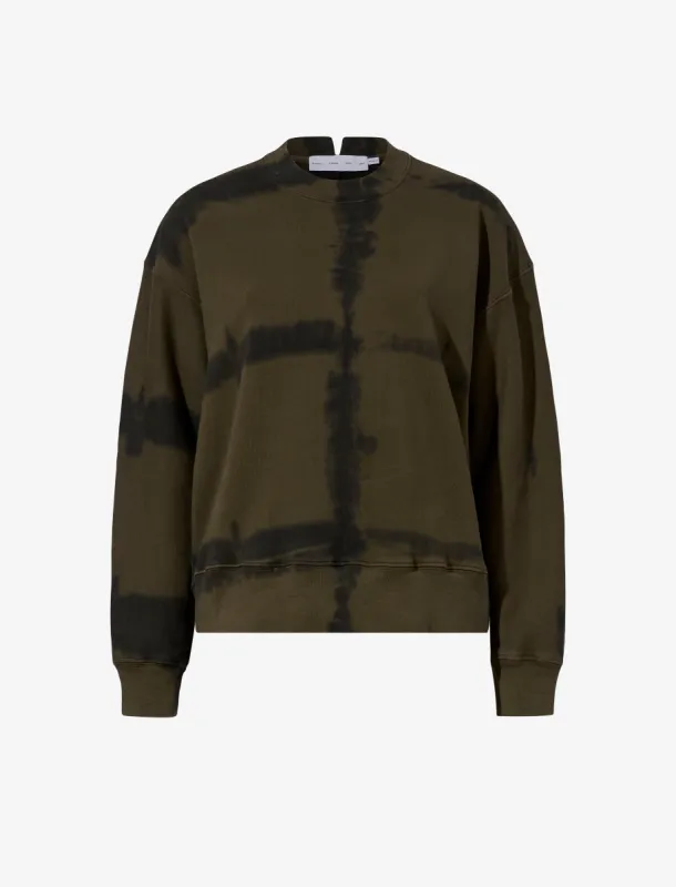 Tie Dye Blake Sweatshirt made by Proenza Schouler