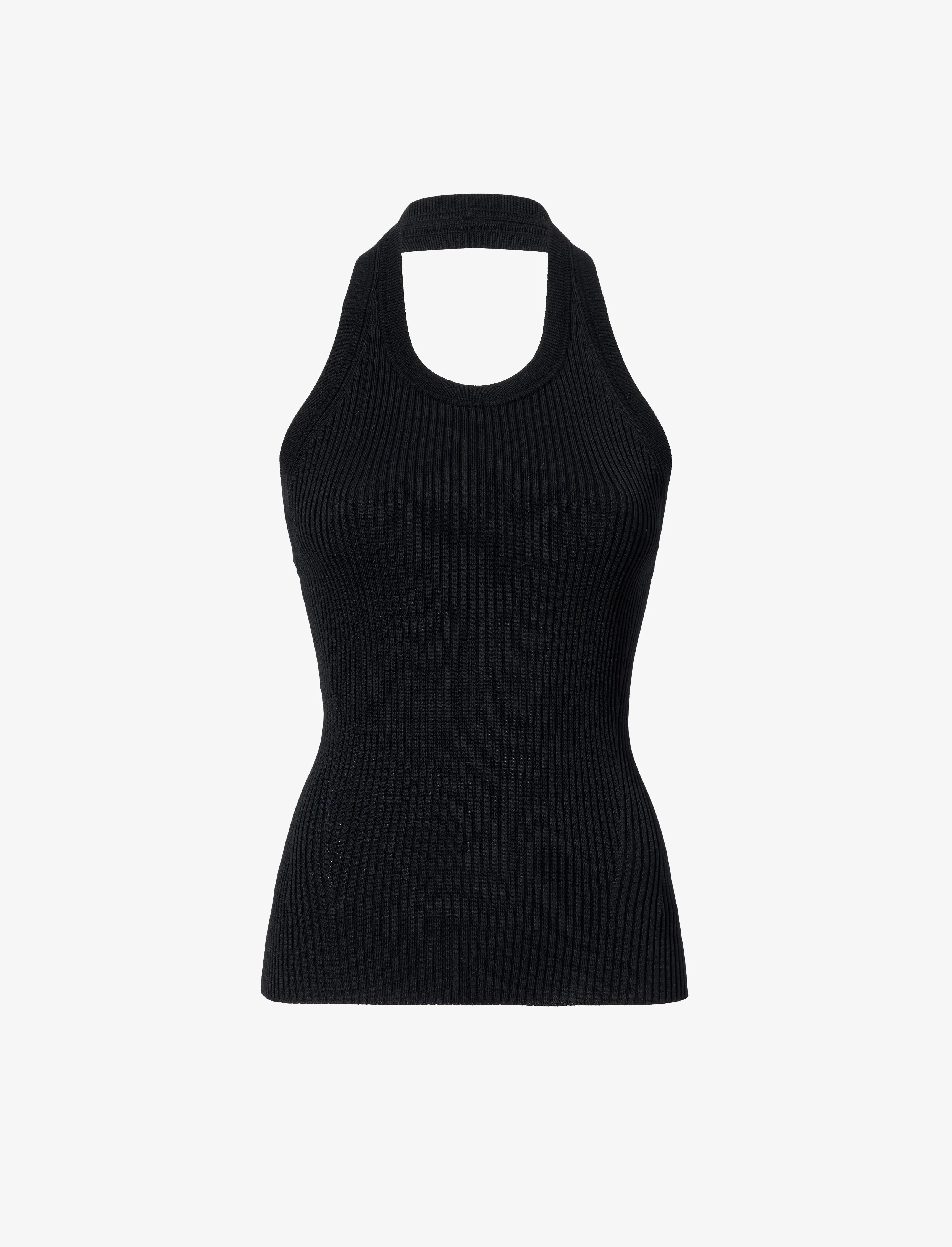 Gloria Top in Viscose Rib sold by Proenza Schouler