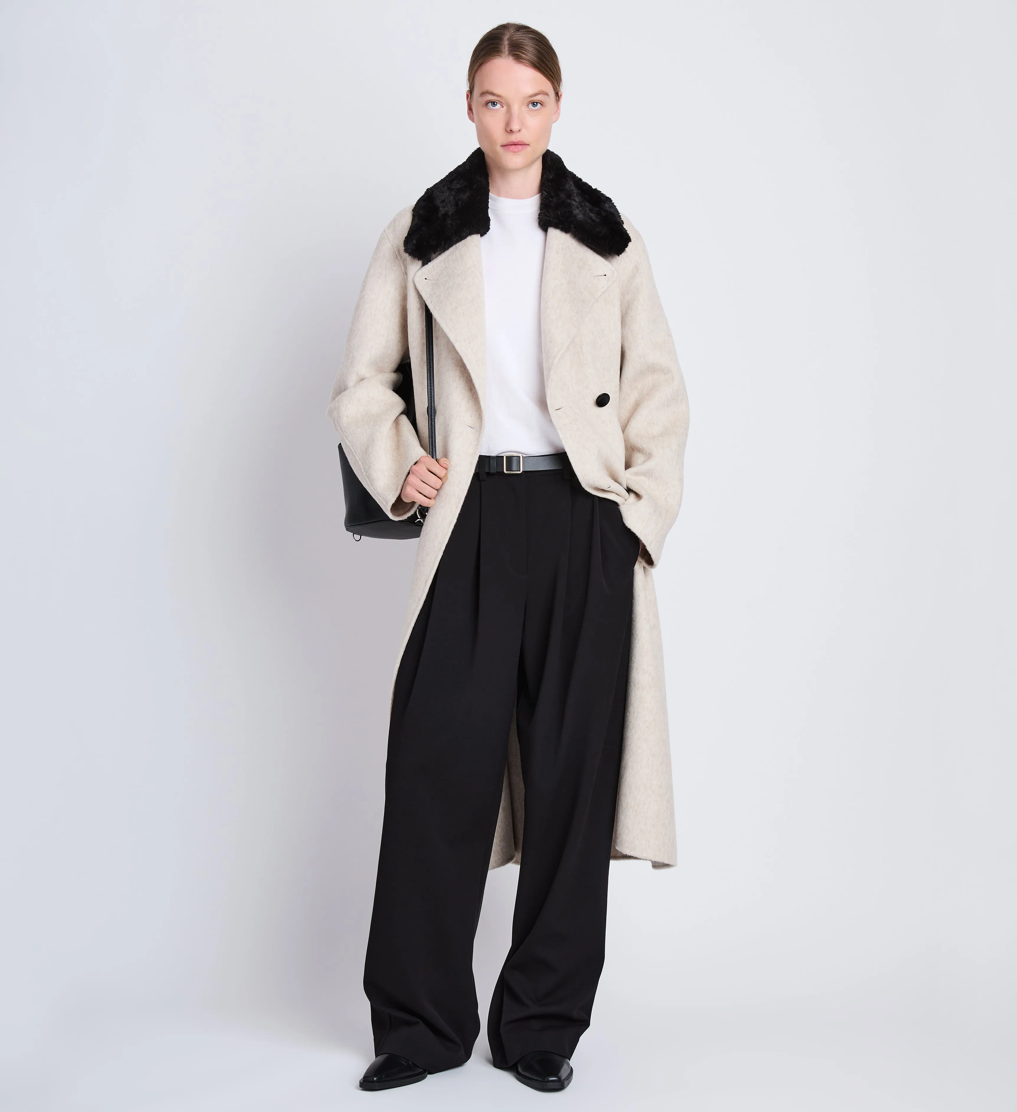 Emma Coat in Double Face Wool sold by Proenza Schouler product image thumbnail 2