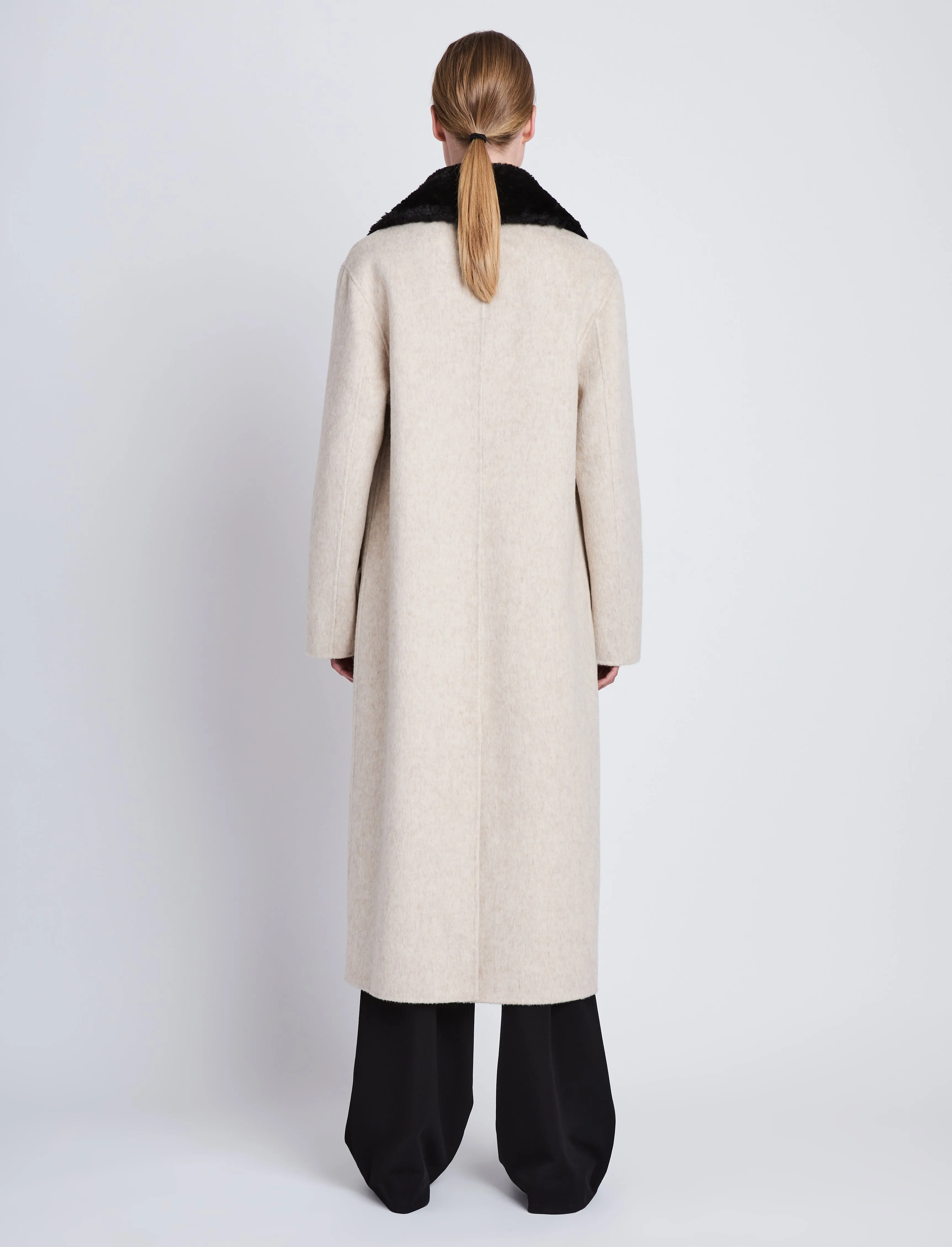Emma Coat in Double Face Wool sold by Proenza Schouler product image thumbnail 4