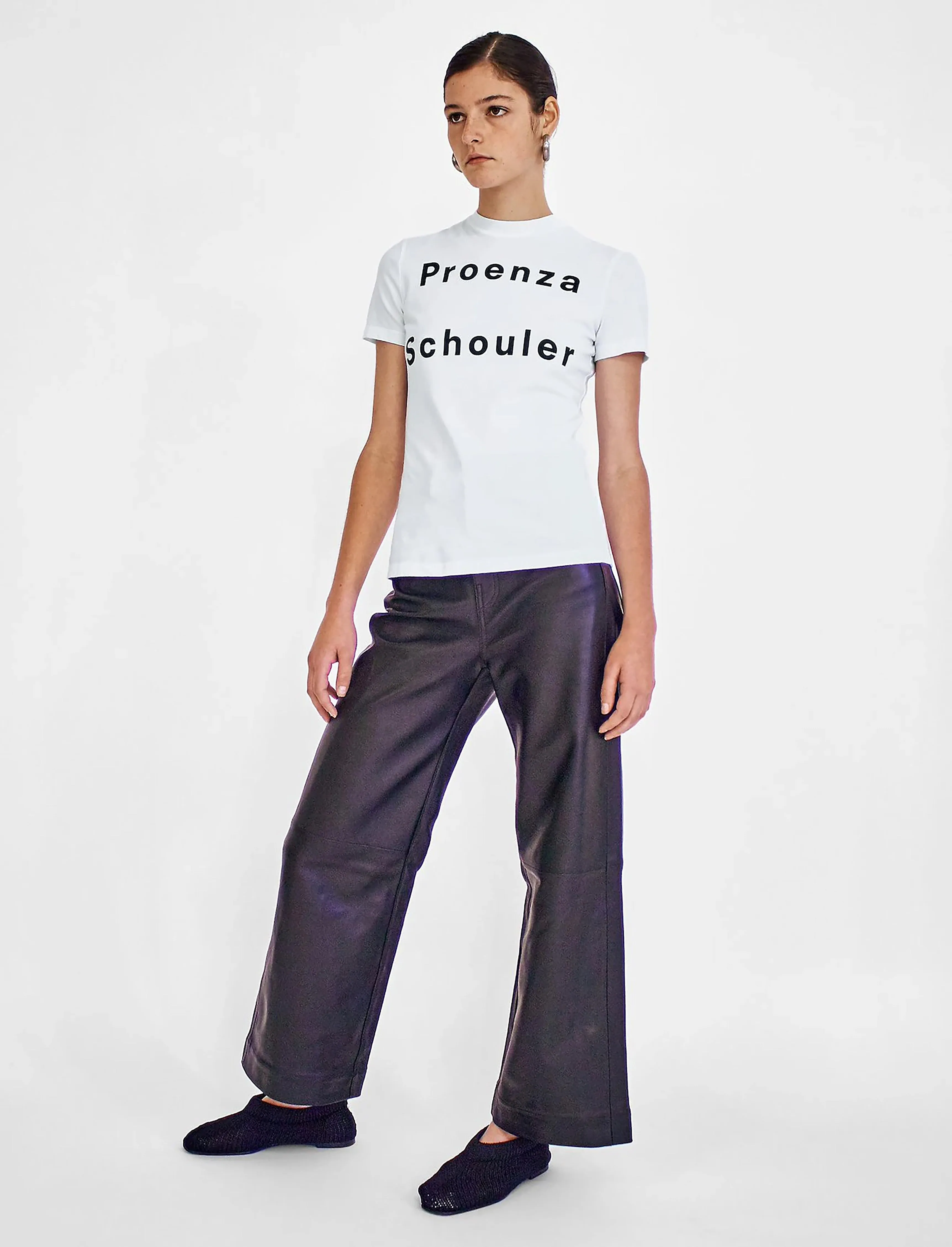 Logo T-Shirt sold by Proenza Schouler product image thumbnail 3