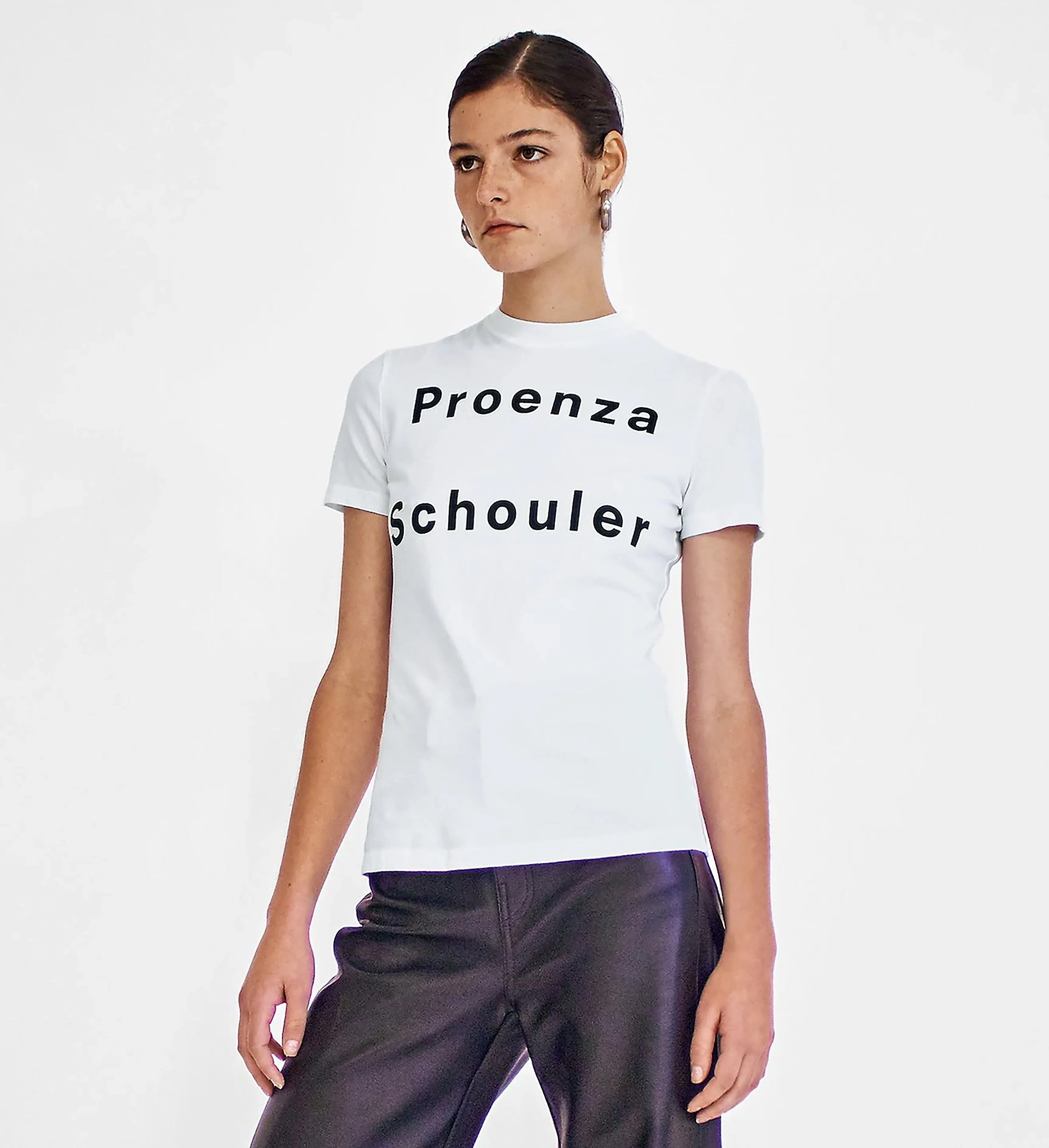 Logo T-Shirt sold by Proenza Schouler product image thumbnail 2