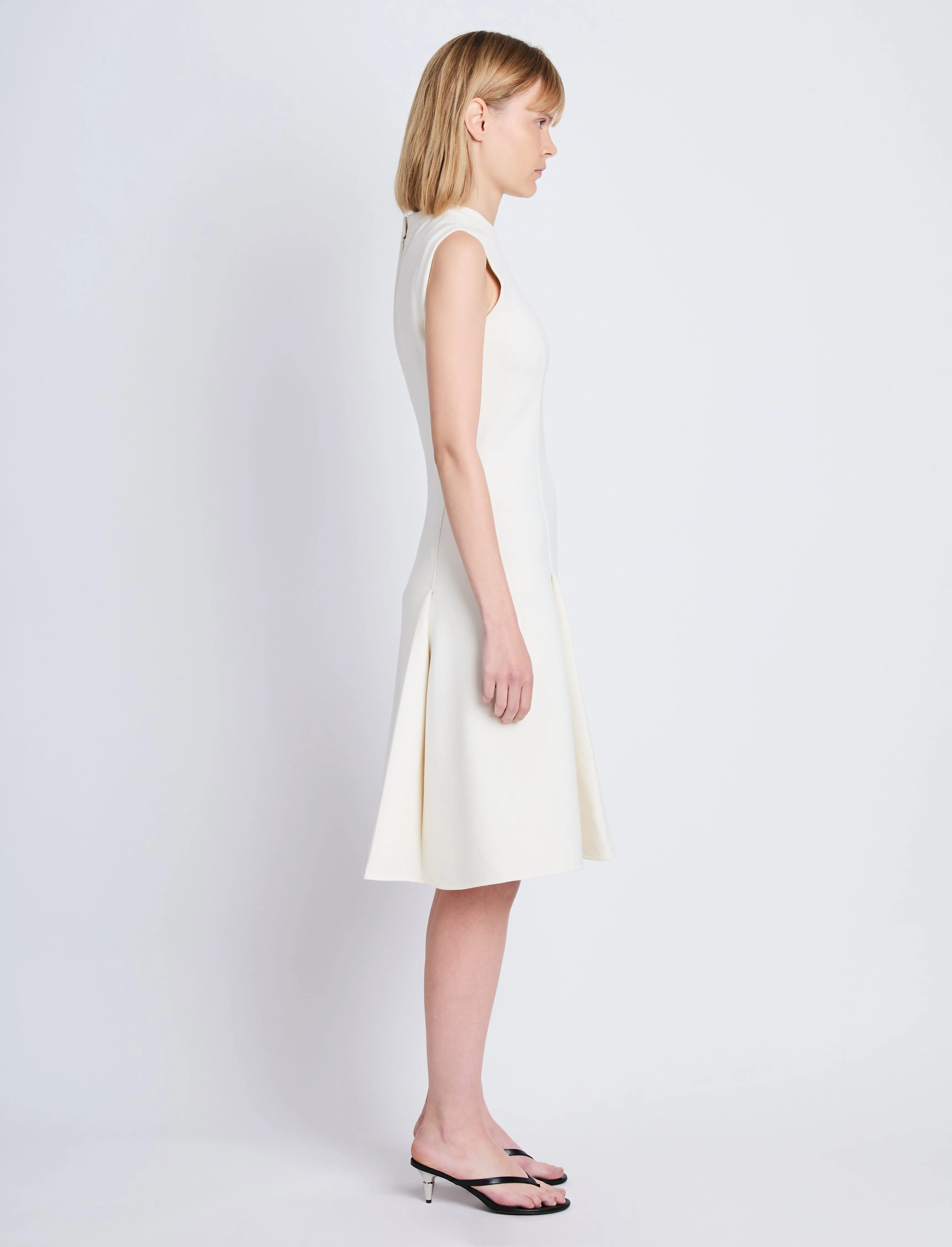 Kara Dress in Bi-Stretch Wool sold by Proenza Schouler product image thumbnail 3