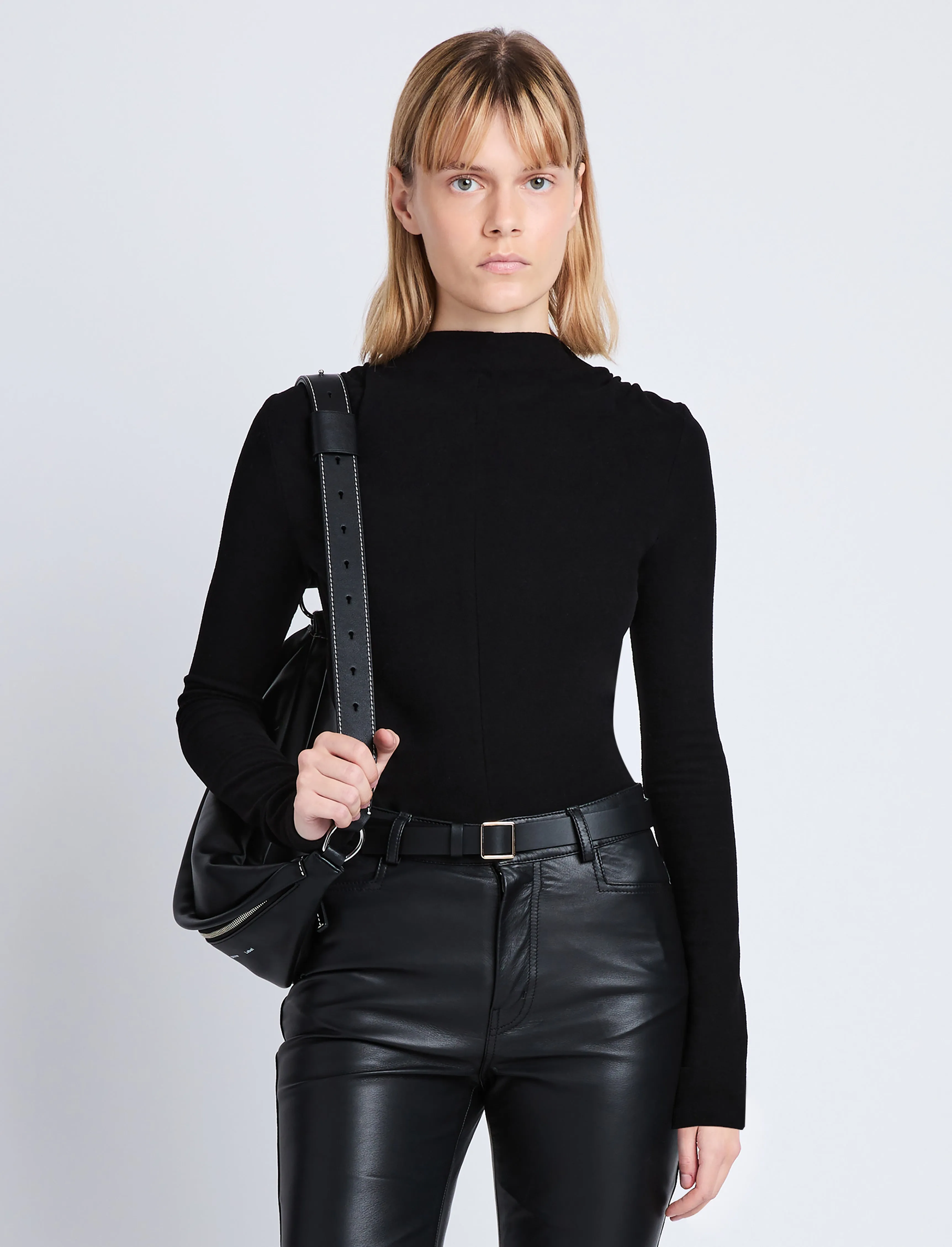 Charlie Top in Brushed Rib sold by Proenza Schouler product image thumbnail 2
