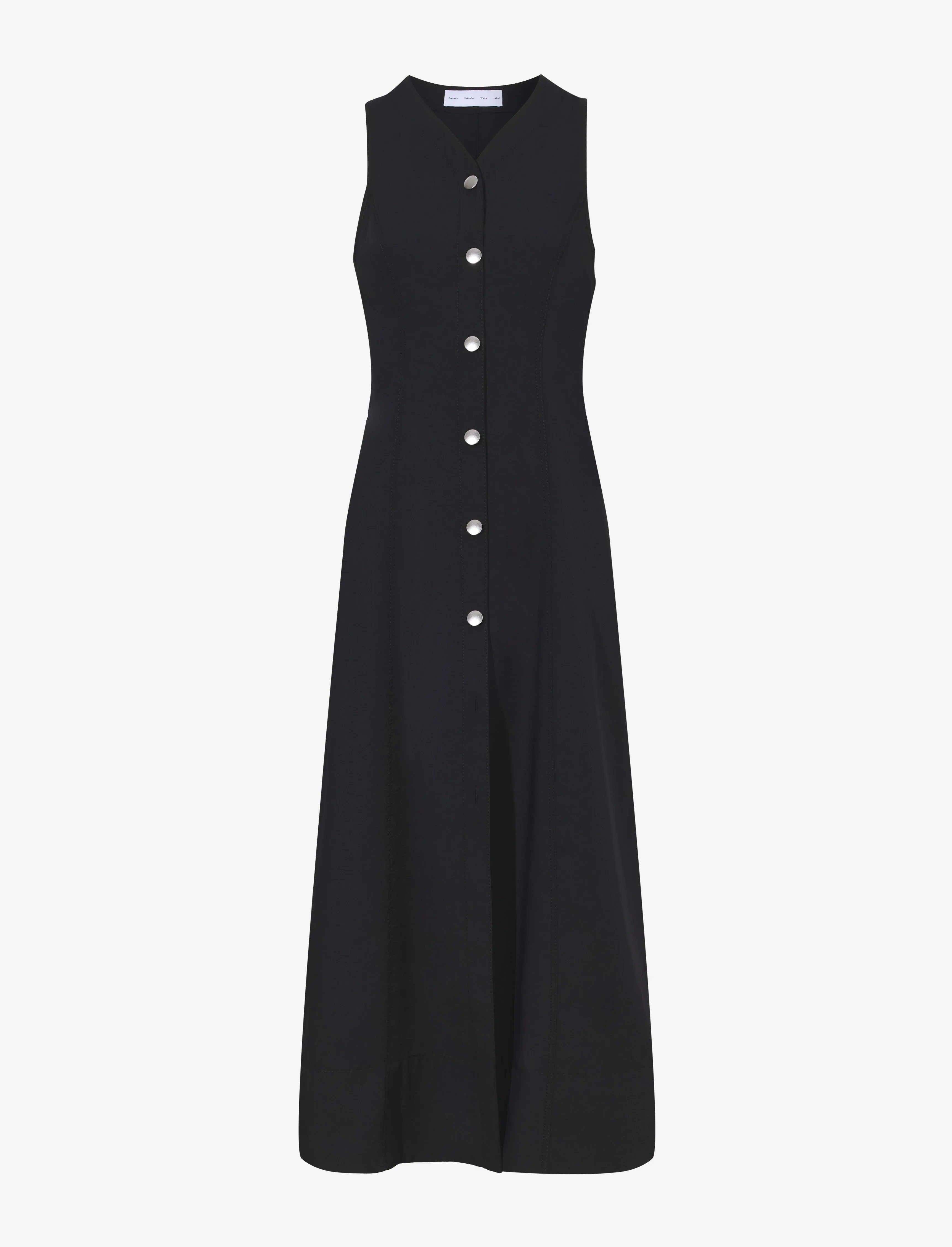 Drapey Suiting Button Front Dress sold by Proenza Schouler