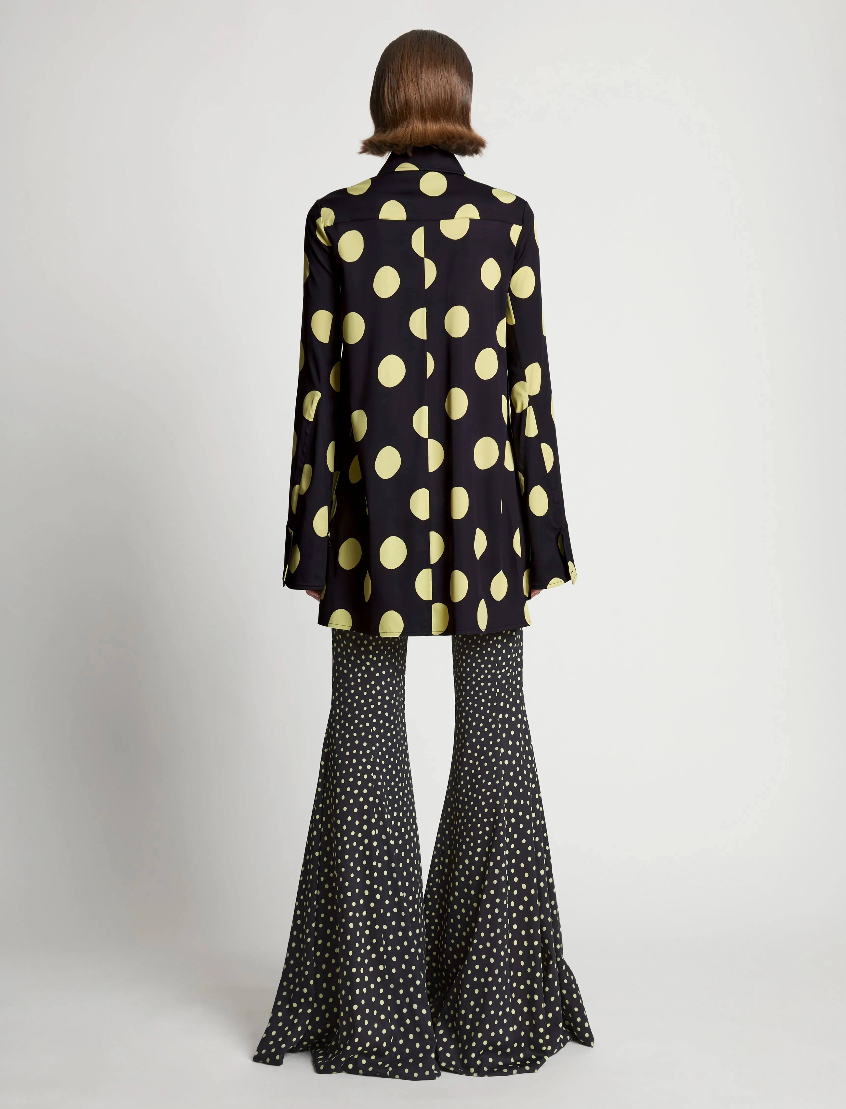 Printed Dot Cady Shirt sold by Proenza Schouler product image thumbnail 5