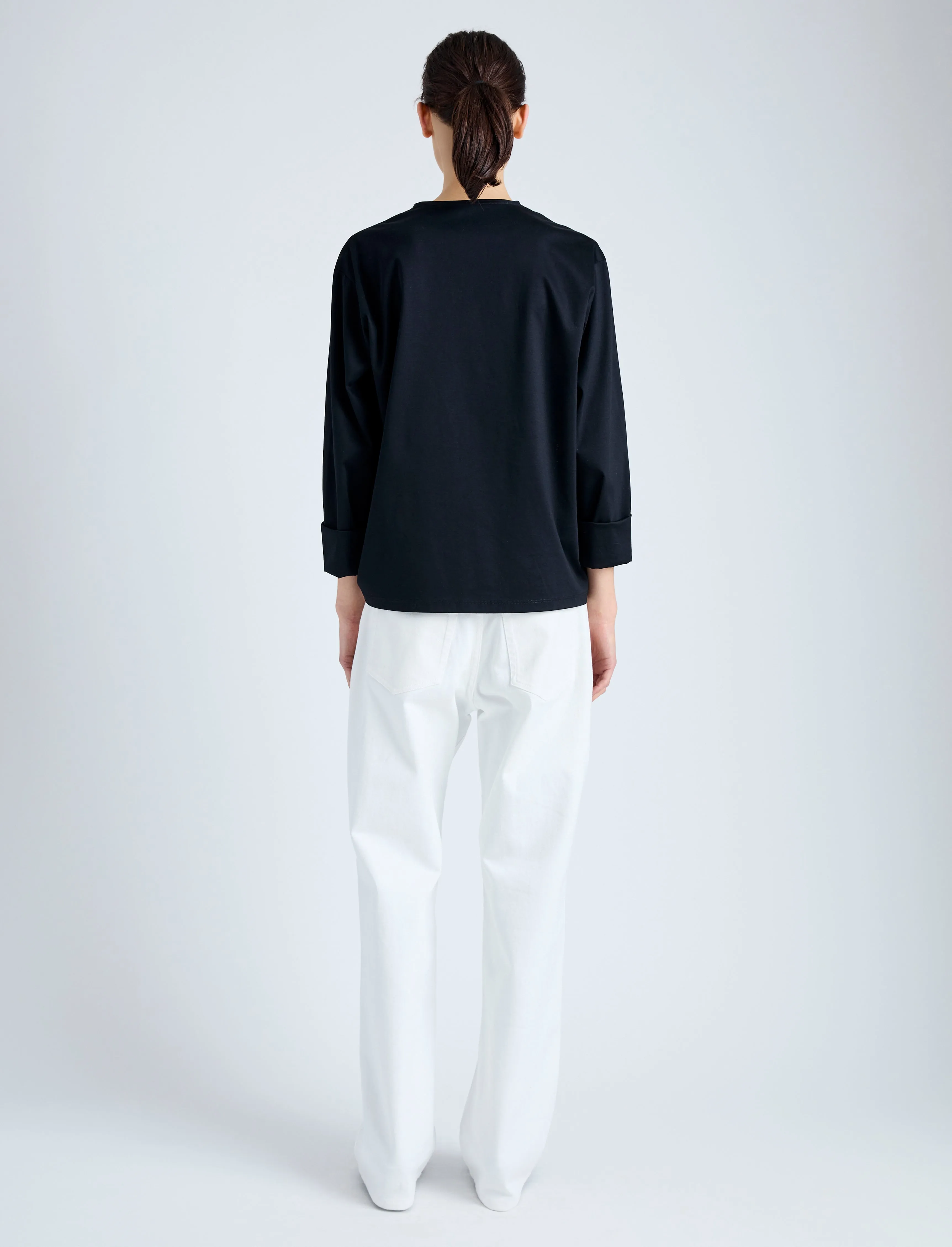 Olson T-Shirt in Eco Cotton Jersey sold by Proenza Schouler product image thumbnail 5