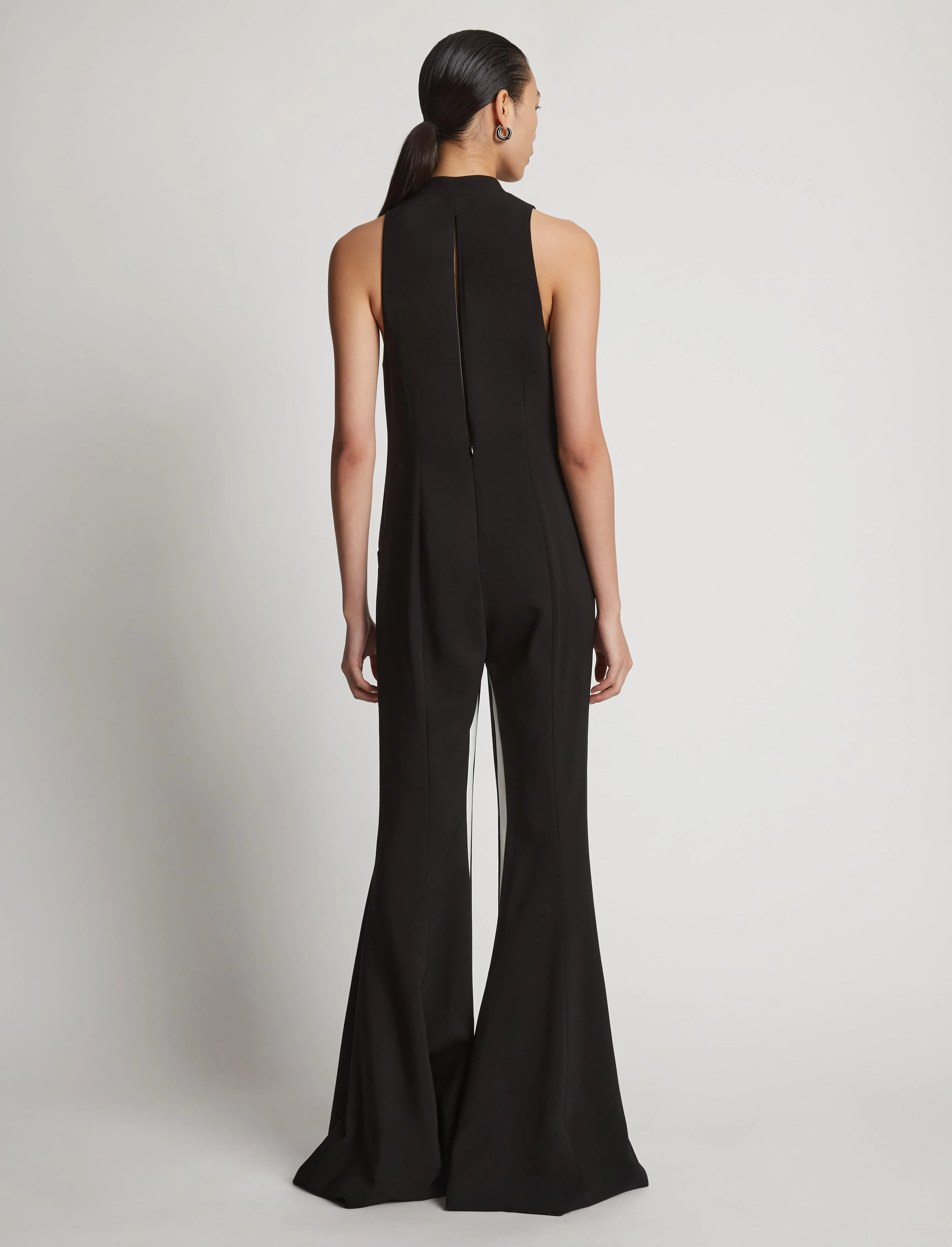 Viscose Tuxedo Stripe Jumpsuit sold by Proenza Schouler product image thumbnail 4