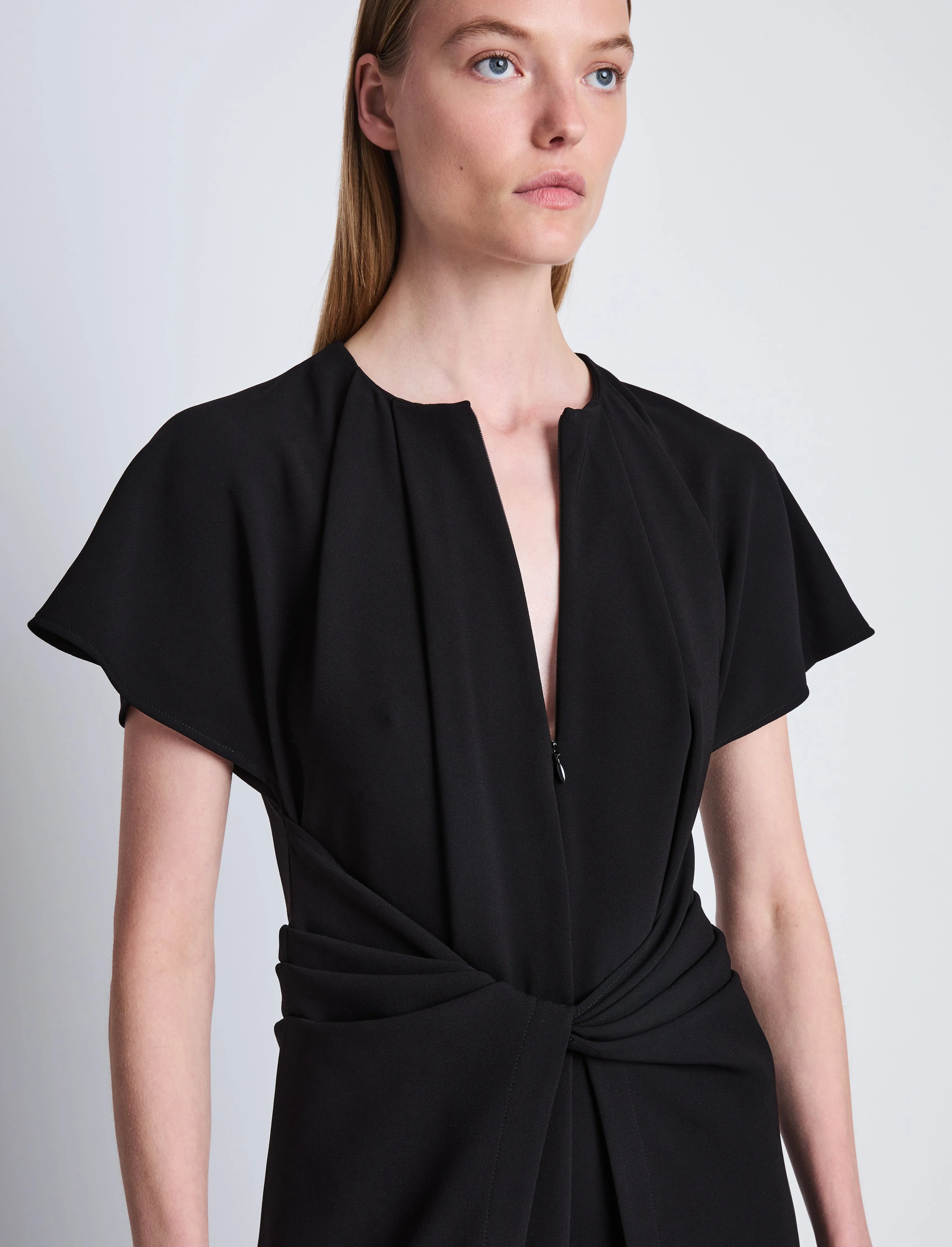 Julie Dress in Matte Viscose Crepe sold by Proenza Schouler product image thumbnail 5