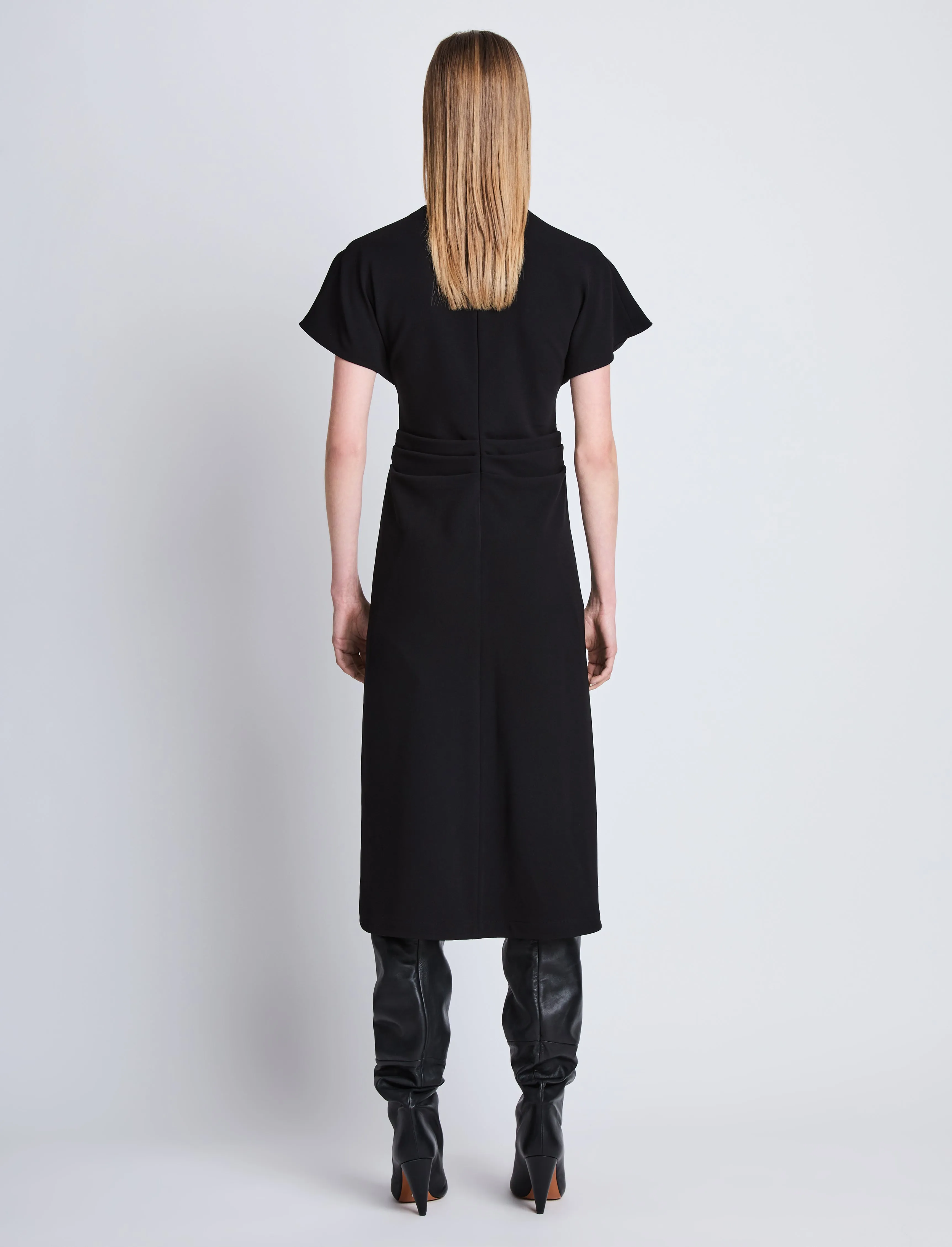 Julie Dress in Matte Viscose Crepe sold by Proenza Schouler product image thumbnail 4