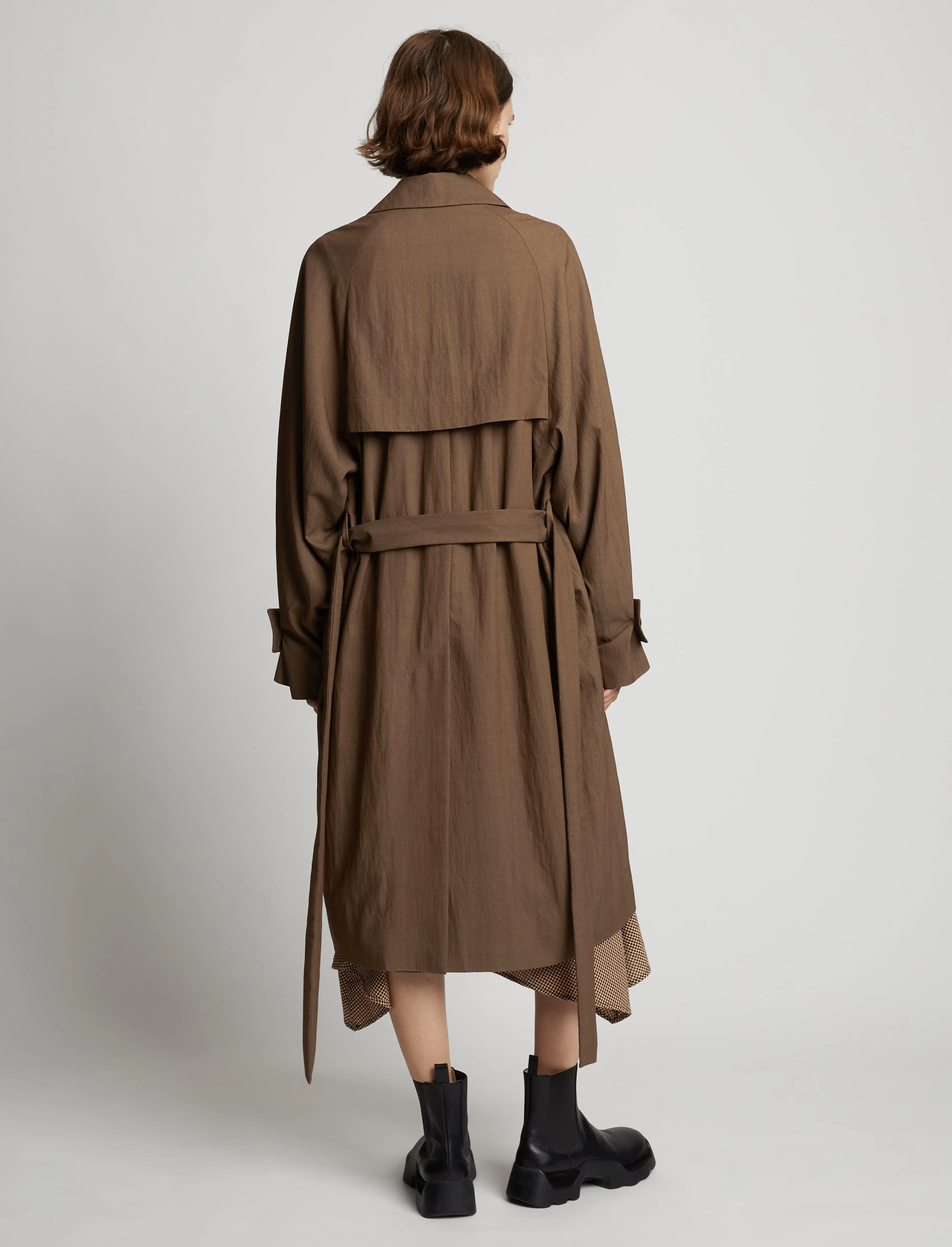 Drapey Suiting Trench Coat sold by Proenza Schouler product image thumbnail 4