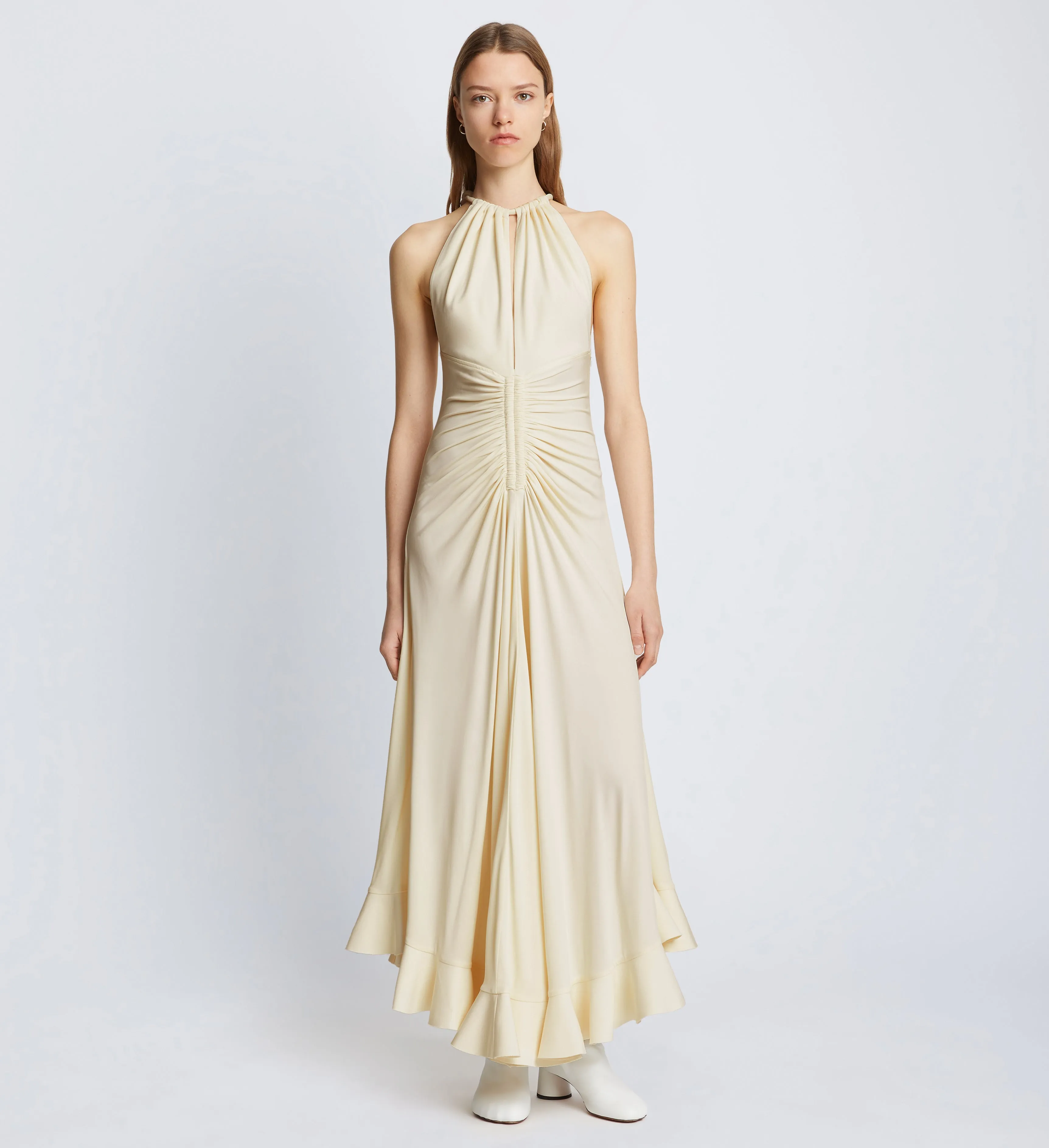 Crepe Jersey Ruched Dress sold by Proenza Schouler product image thumbnail 2