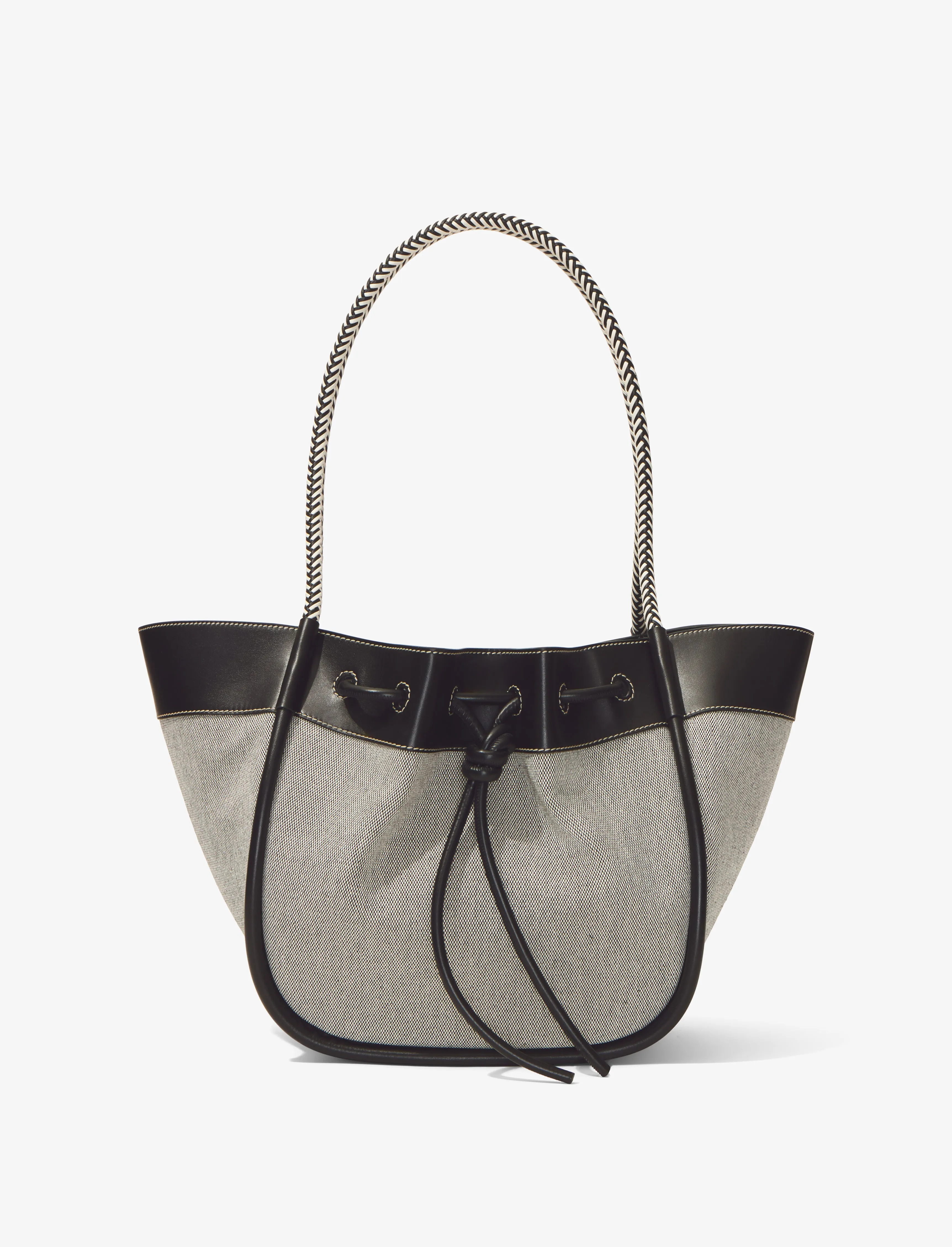 Large Ruched Tote in Canvas sold by Proenza Schouler product image thumbnail 4