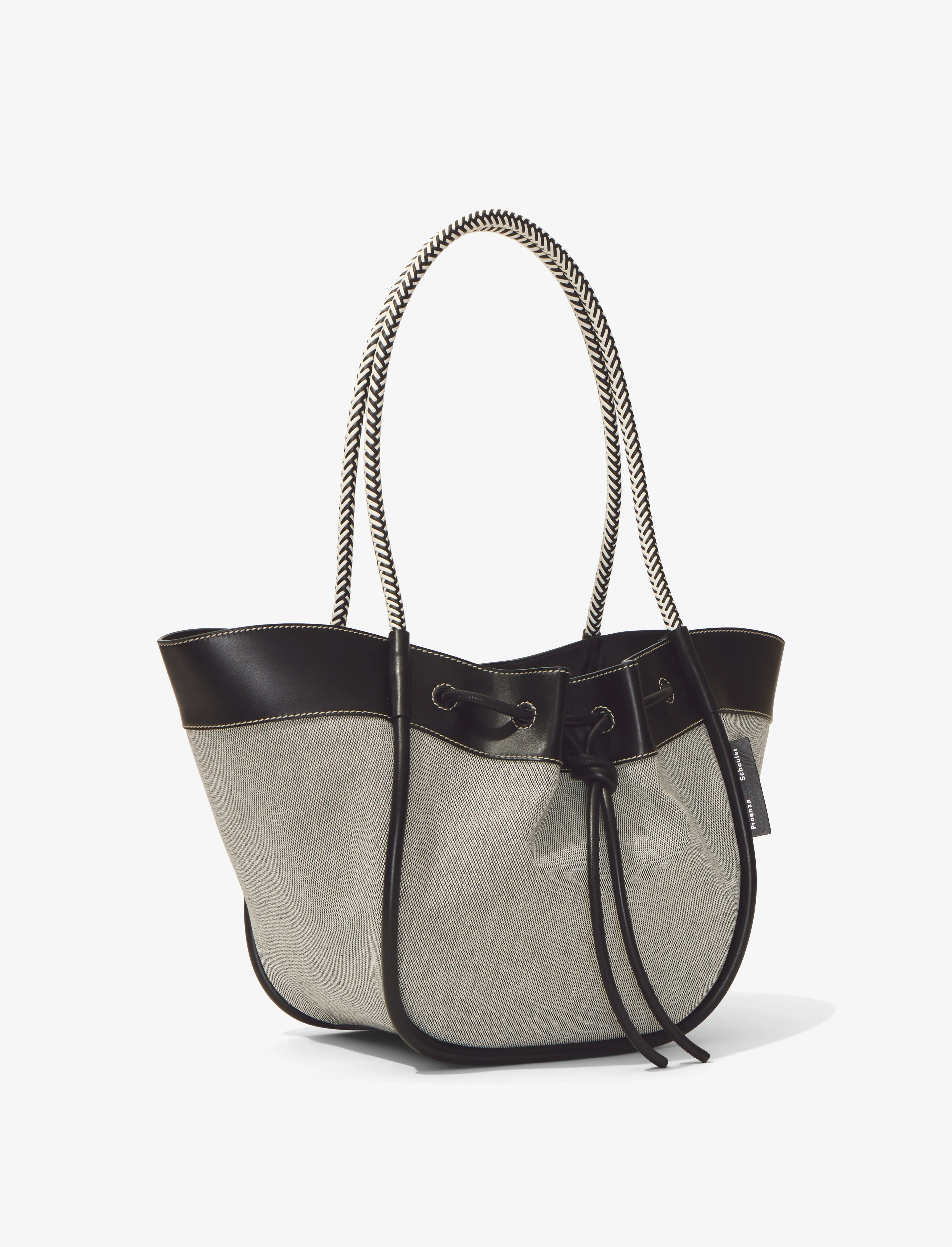 Large Ruched Tote in Canvas sold by Proenza Schouler product image thumbnail 3