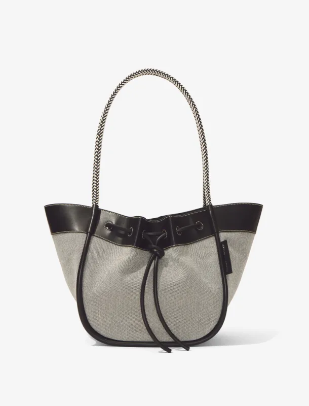 Large Ruched Tote in Canvas made by Proenza Schouler