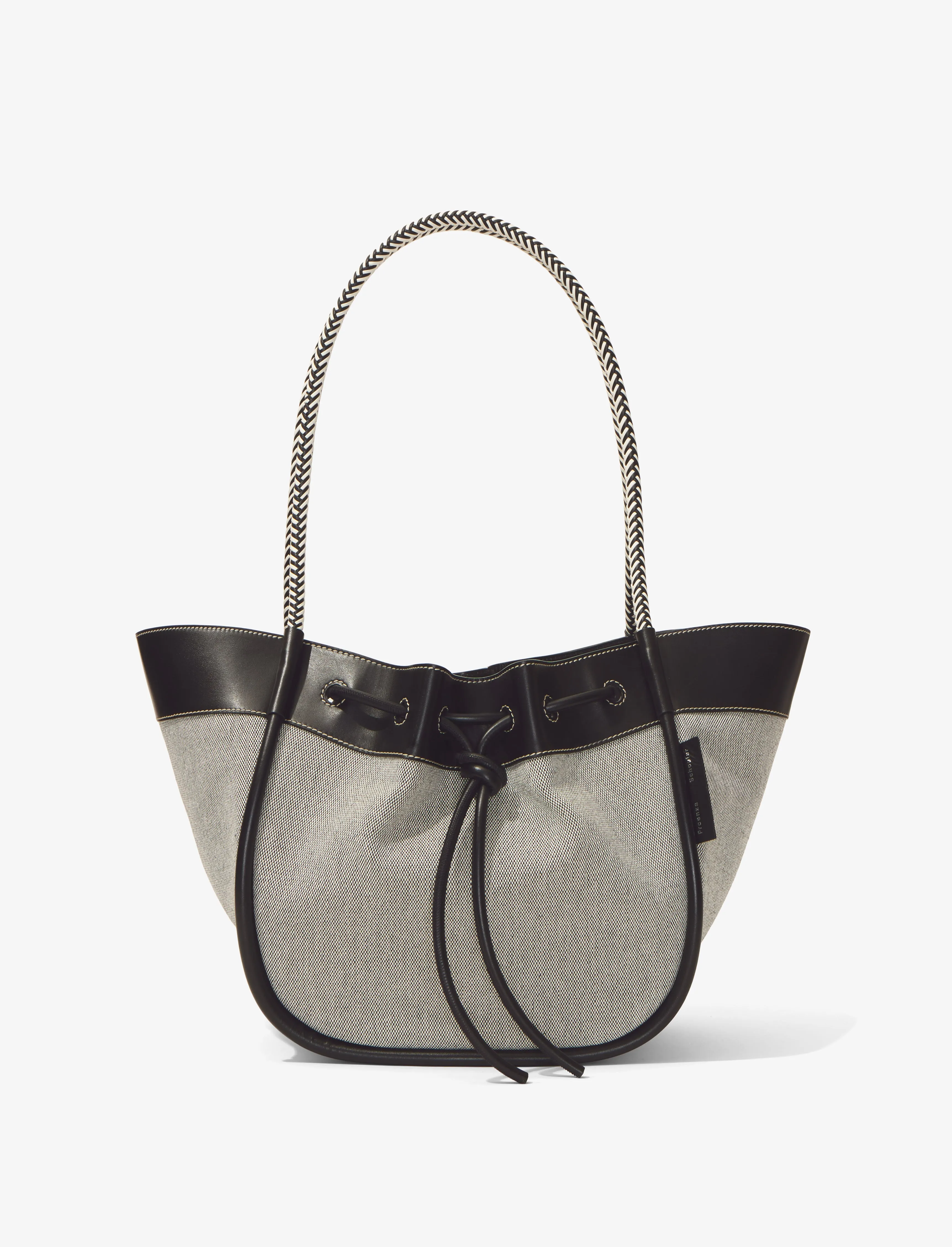 Large Ruched Tote in Canvas sold by Proenza Schouler