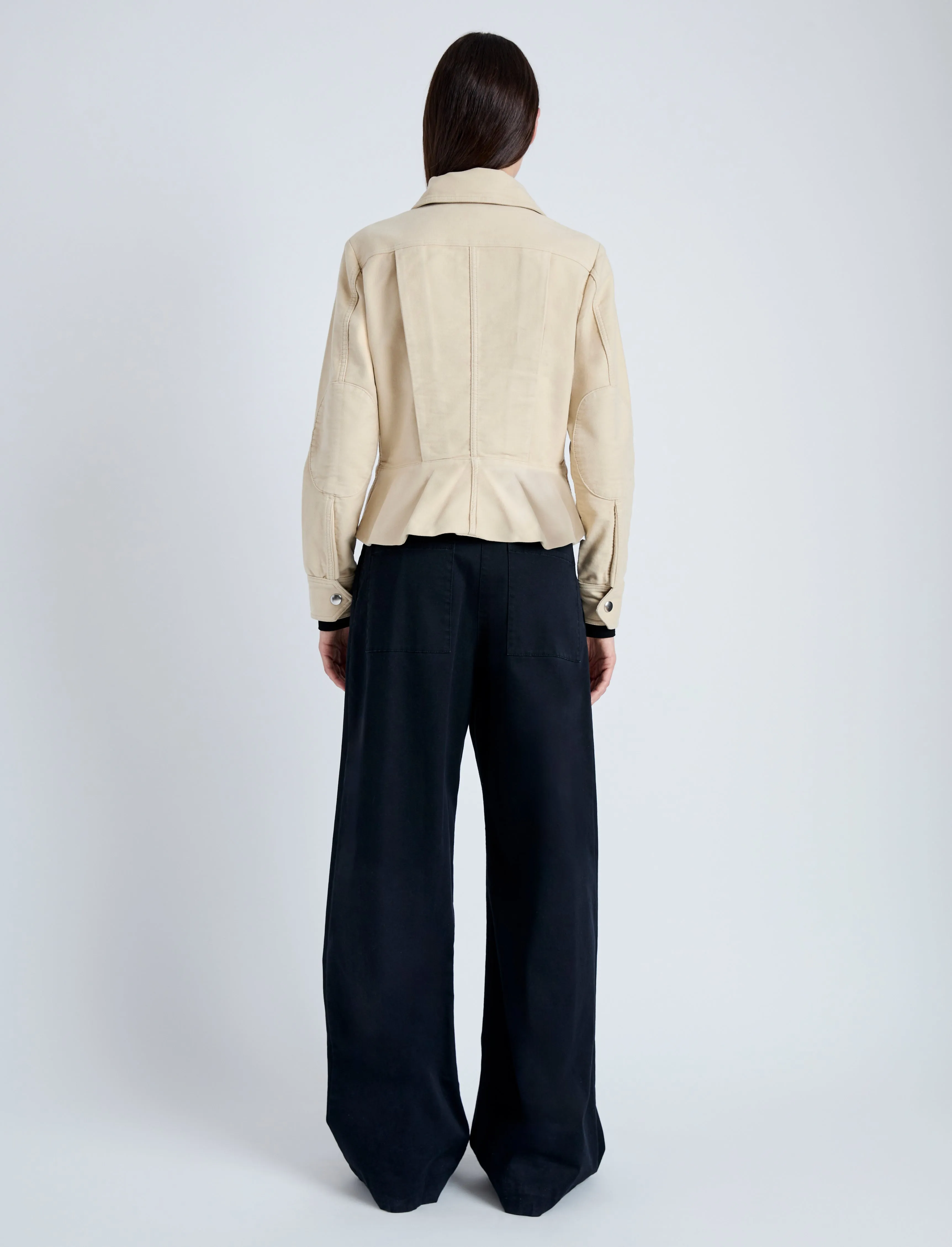 Ava Jacket in Brushed Cotton sold by Proenza Schouler product image thumbnail 5