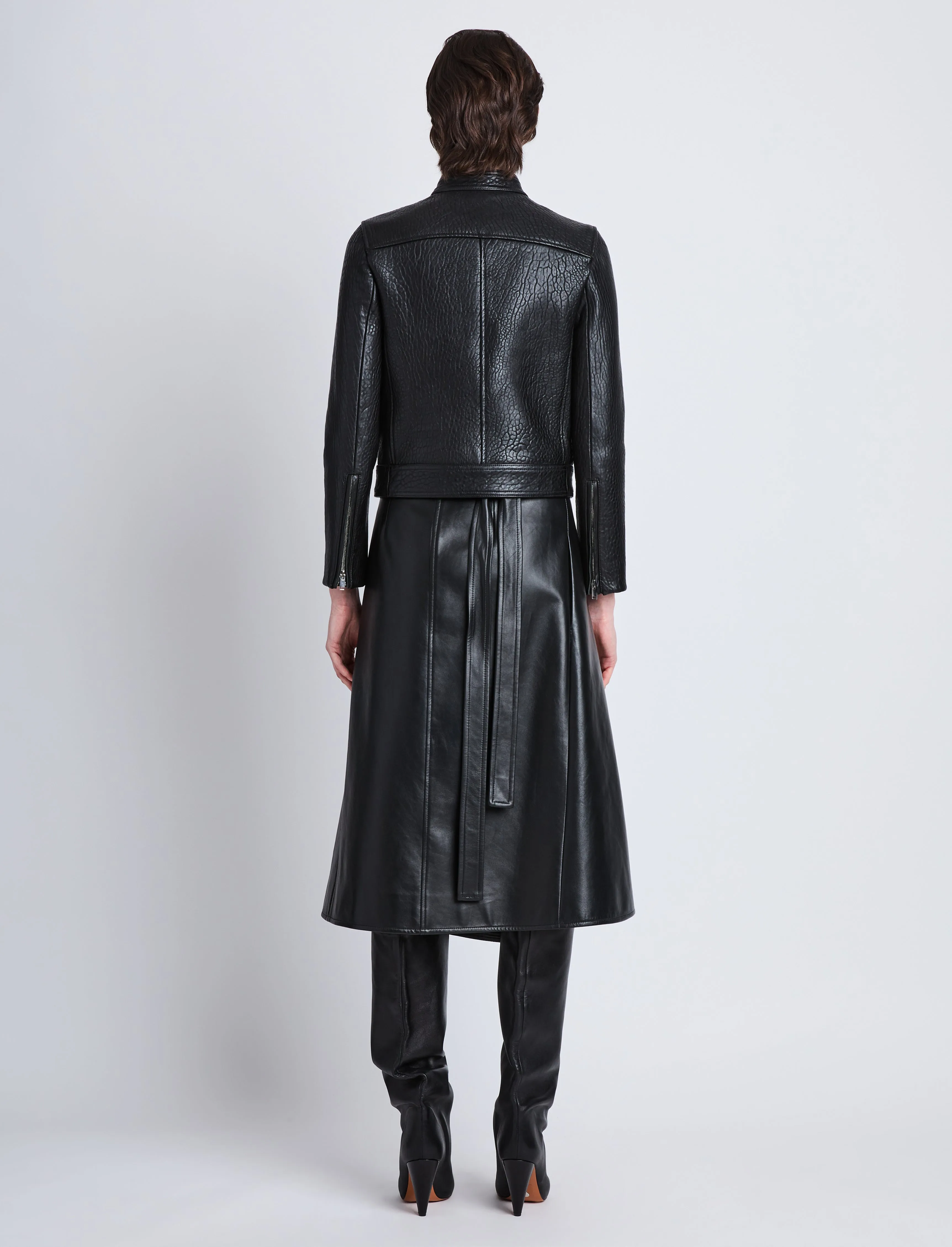 Alice Jacket in Textured Grainy Leather sold by Proenza Schouler product image thumbnail 5