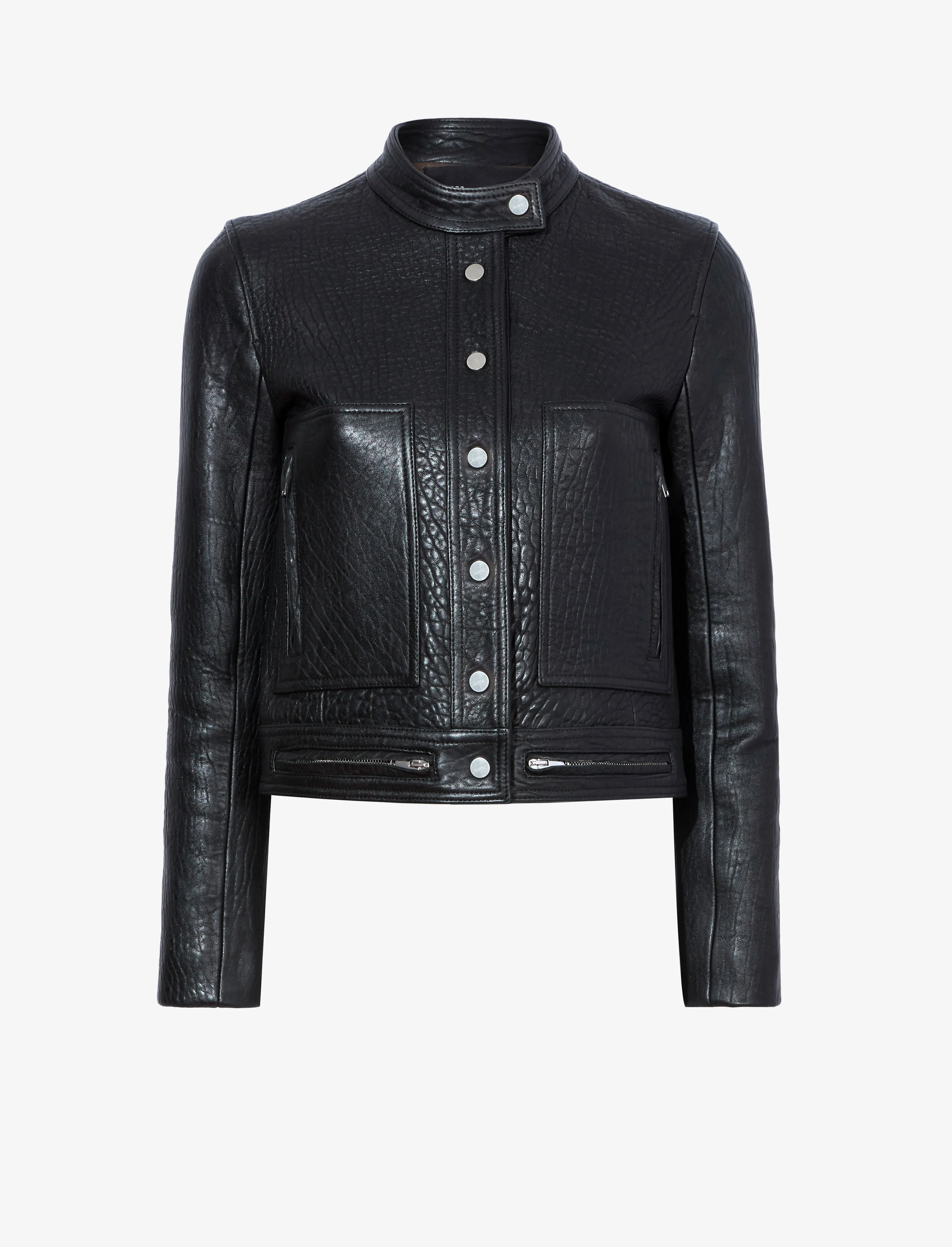 Alice Jacket in Textured Grainy Leather sold by Proenza Schouler