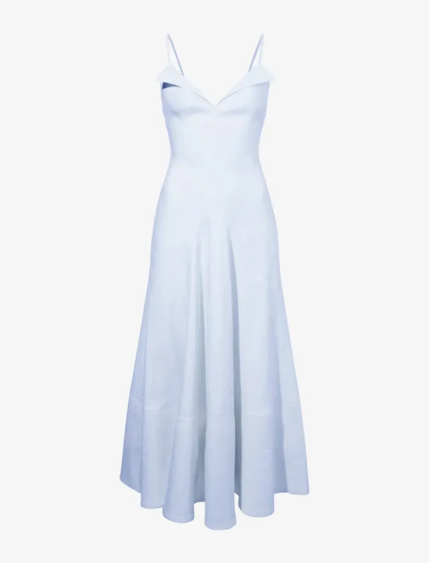 Ruby Dress in Eco Stretch Linen Viscose sold by Proenza Schouler