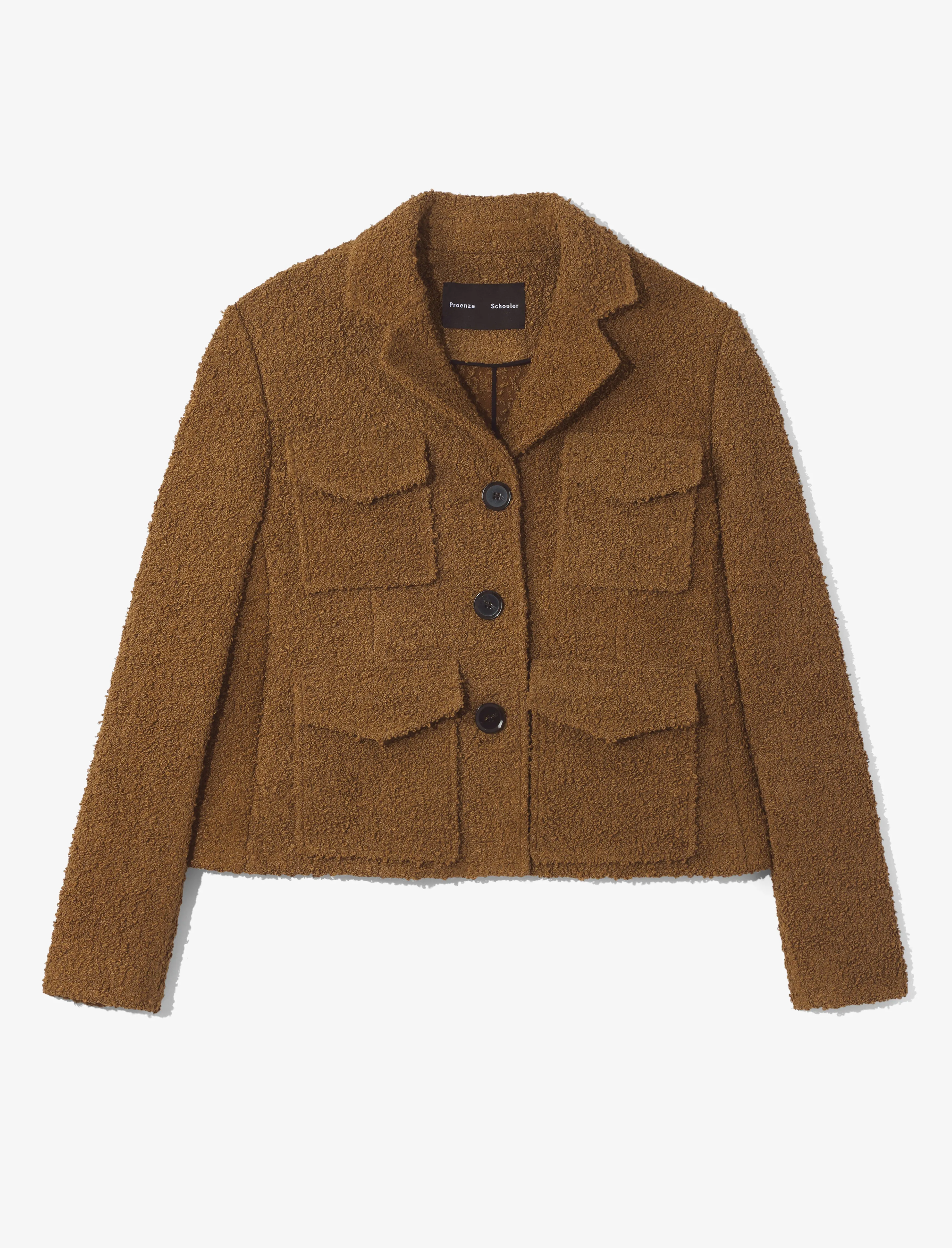 Bi-Stretch Tweed Jacket sold by Proenza Schouler