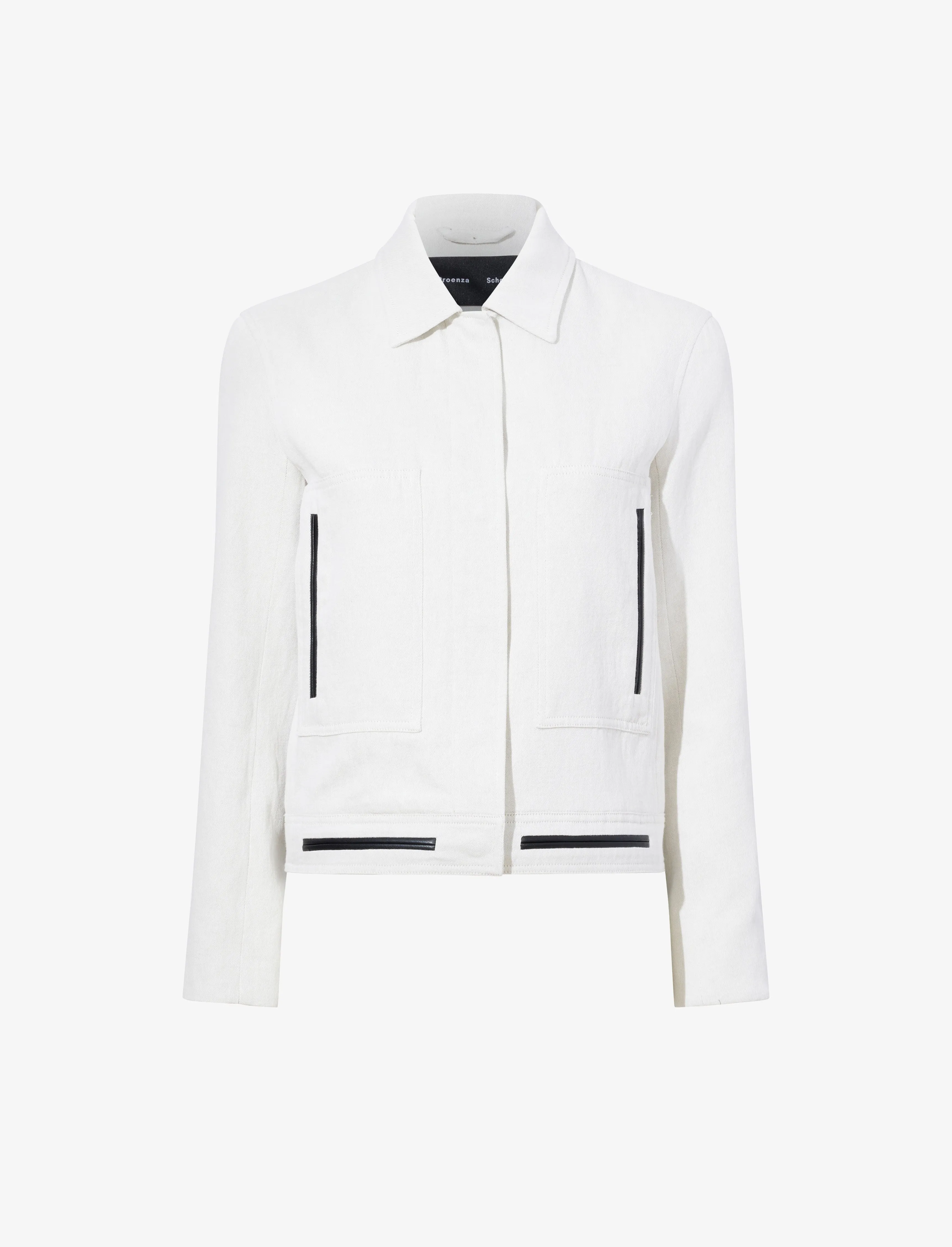 Wiley Jacket in Cotton Linen sold by Proenza Schouler