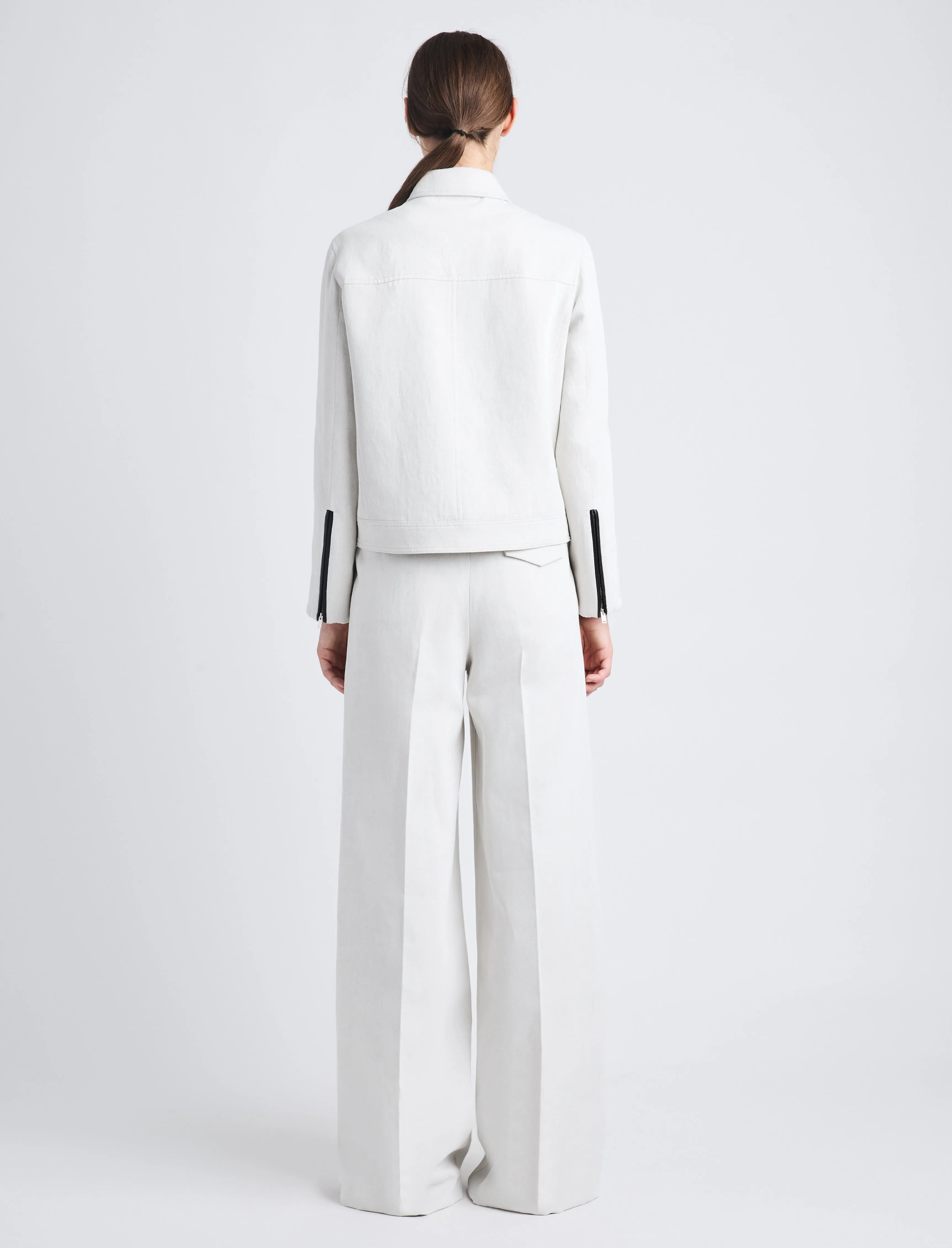 Wiley Jacket in Cotton Linen sold by Proenza Schouler product image thumbnail 5