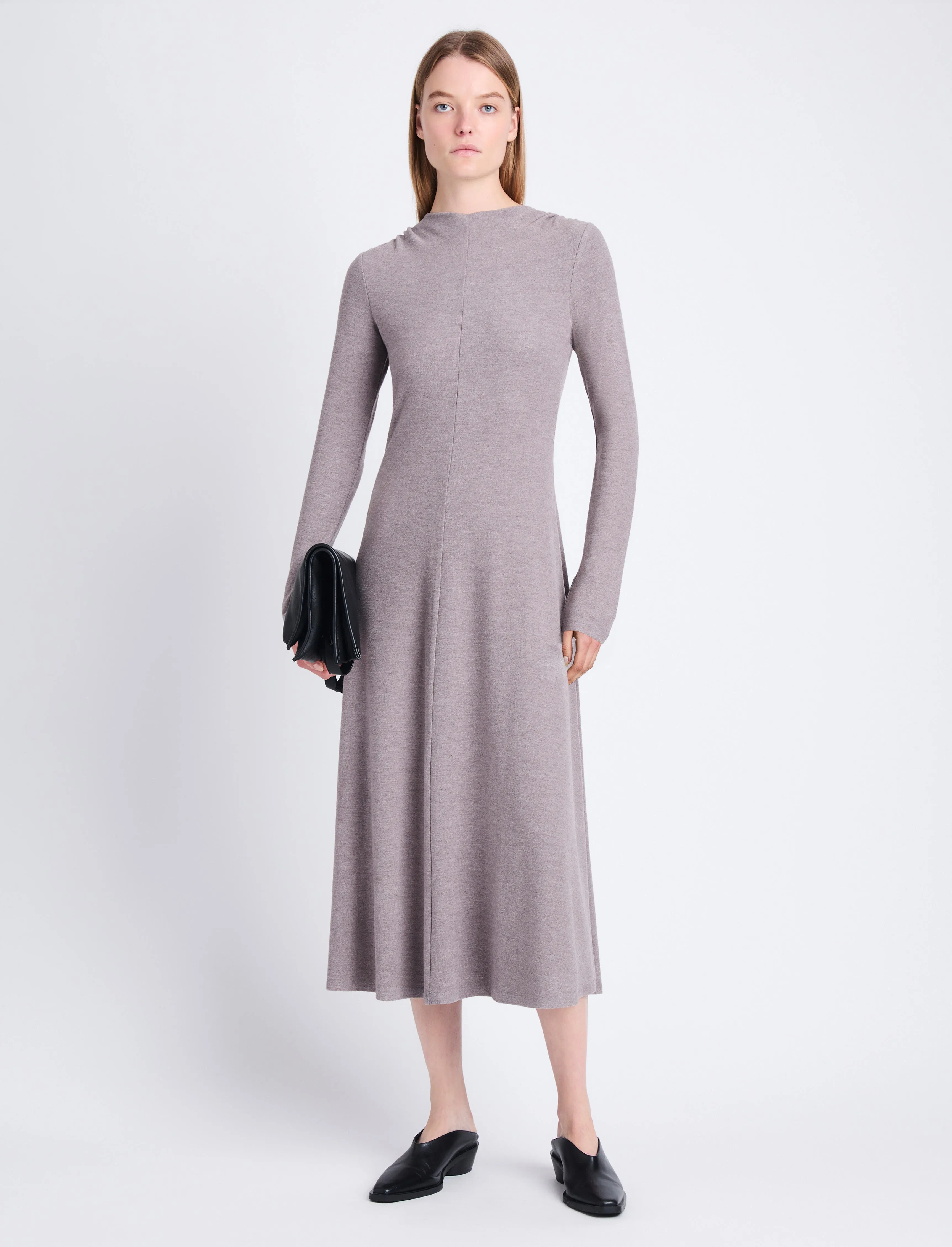 Isabella Dress in Brushed Rib sold by Proenza Schouler product image thumbnail 2